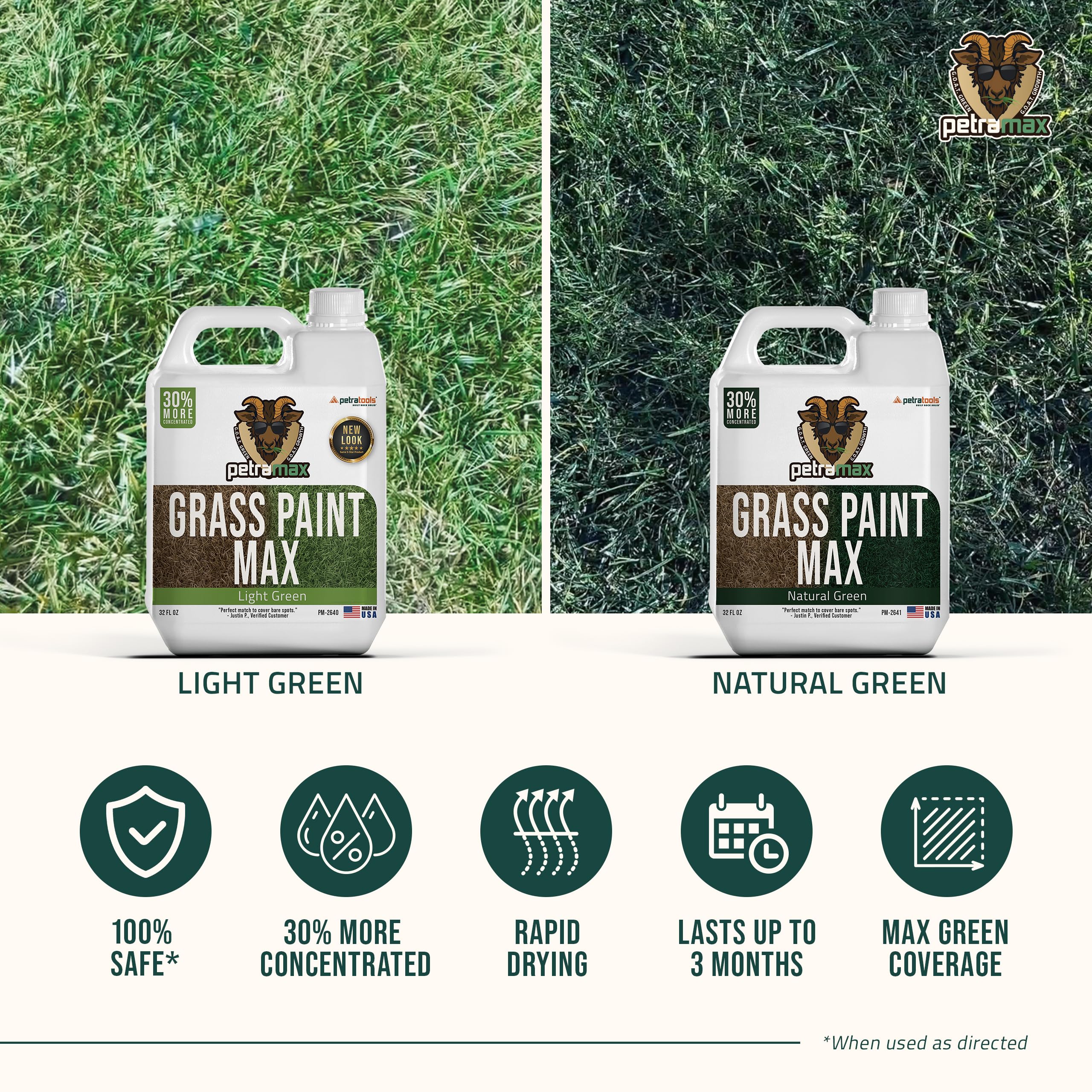 PetraMax Green Grass Paint For Lawn Spring Lawn Paint Green Spray For Southern