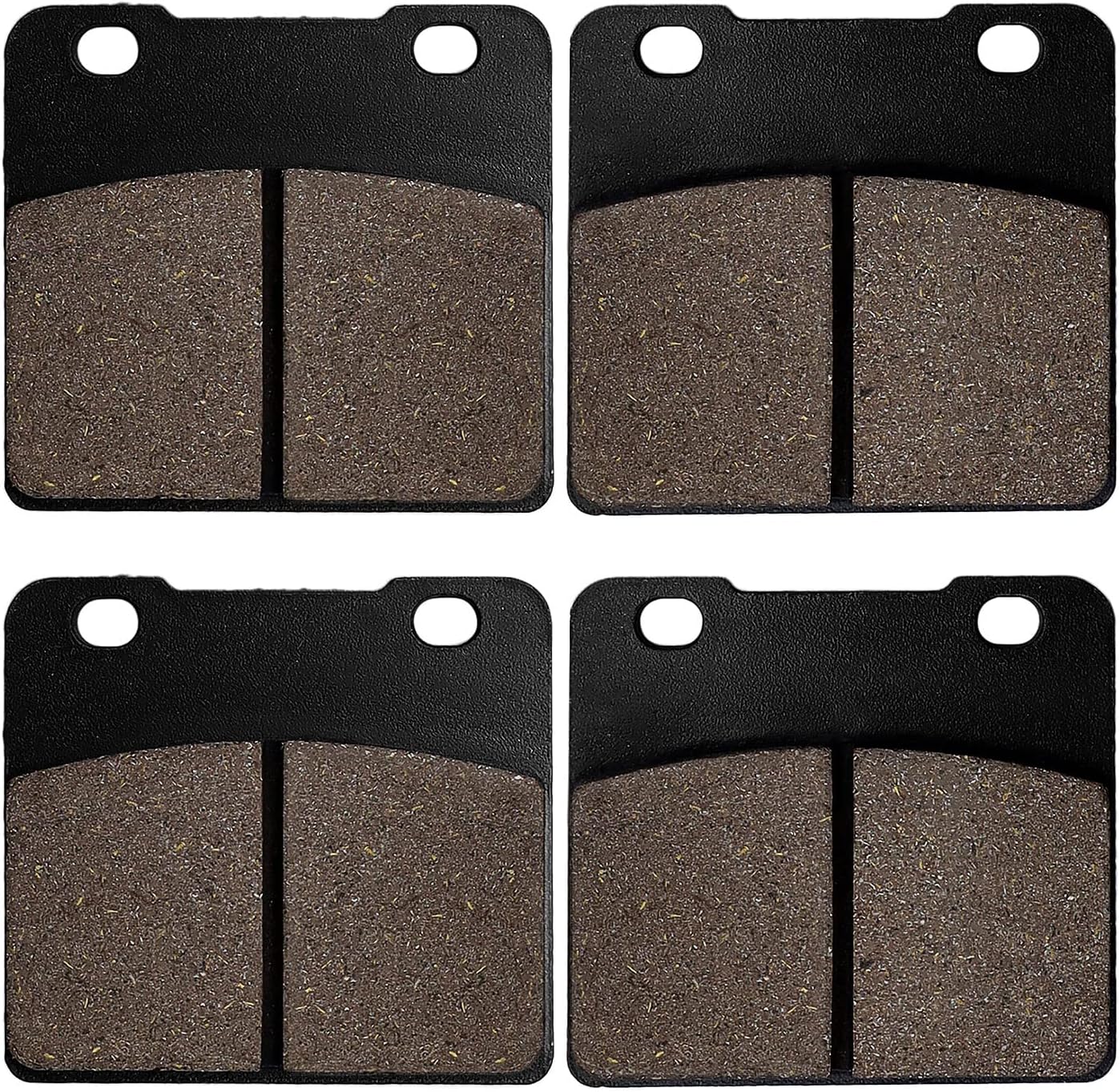 SOLLON Front and Rear Brake Pads for Suzuki Intruder 1400 VS1400 1987-2004 Cavalcade 1400 GV1400 1986 VL1500 VL 1500 W/X/Y/K1 1998-2001 GSX1100 GSX 1100 1984-1986