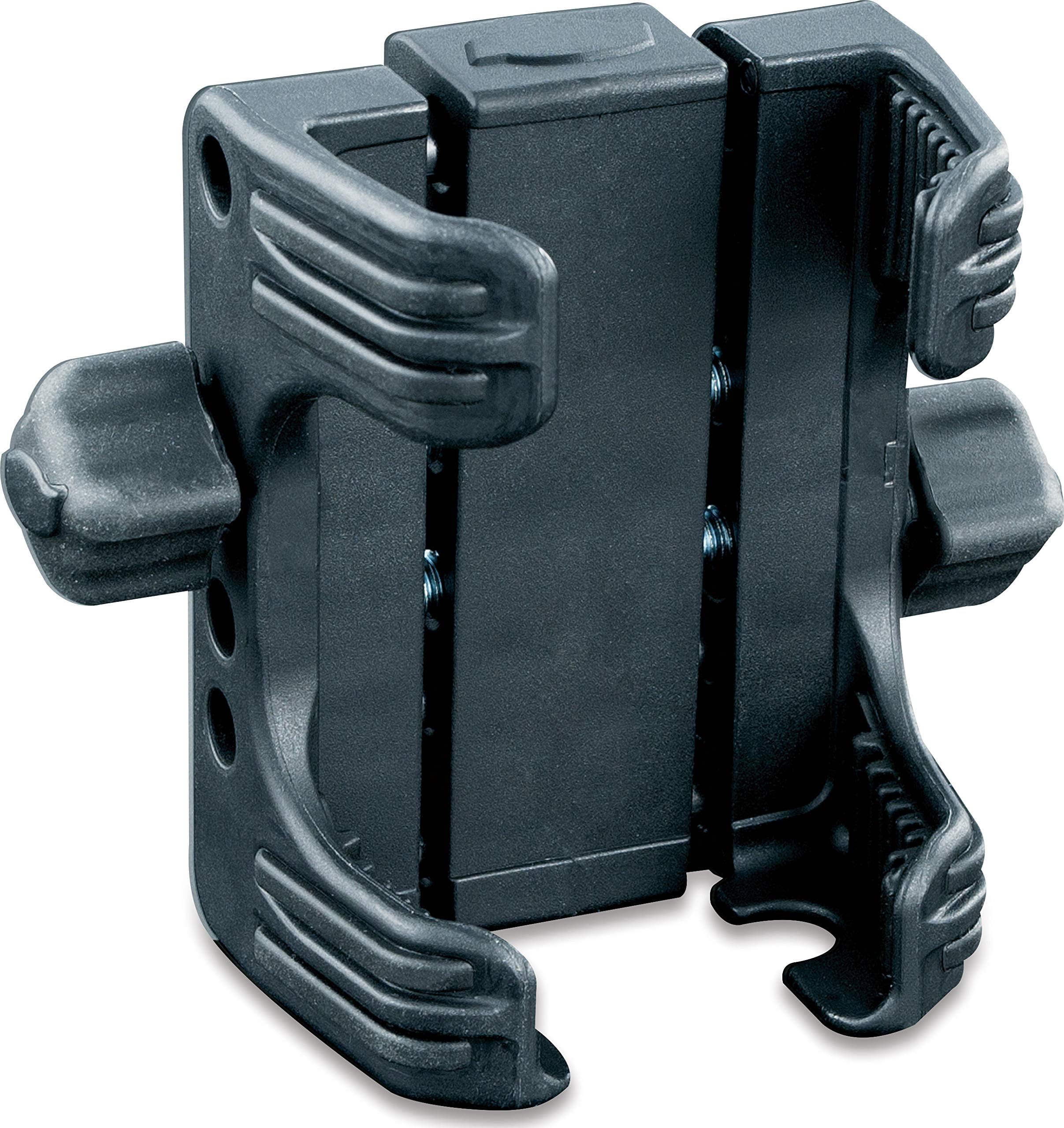 Kuryakyn 1693 Motorcycle Handlebar Accessory: Tech-Connect Cradle GPS Device/Phone Holder Mount, Standard, Black