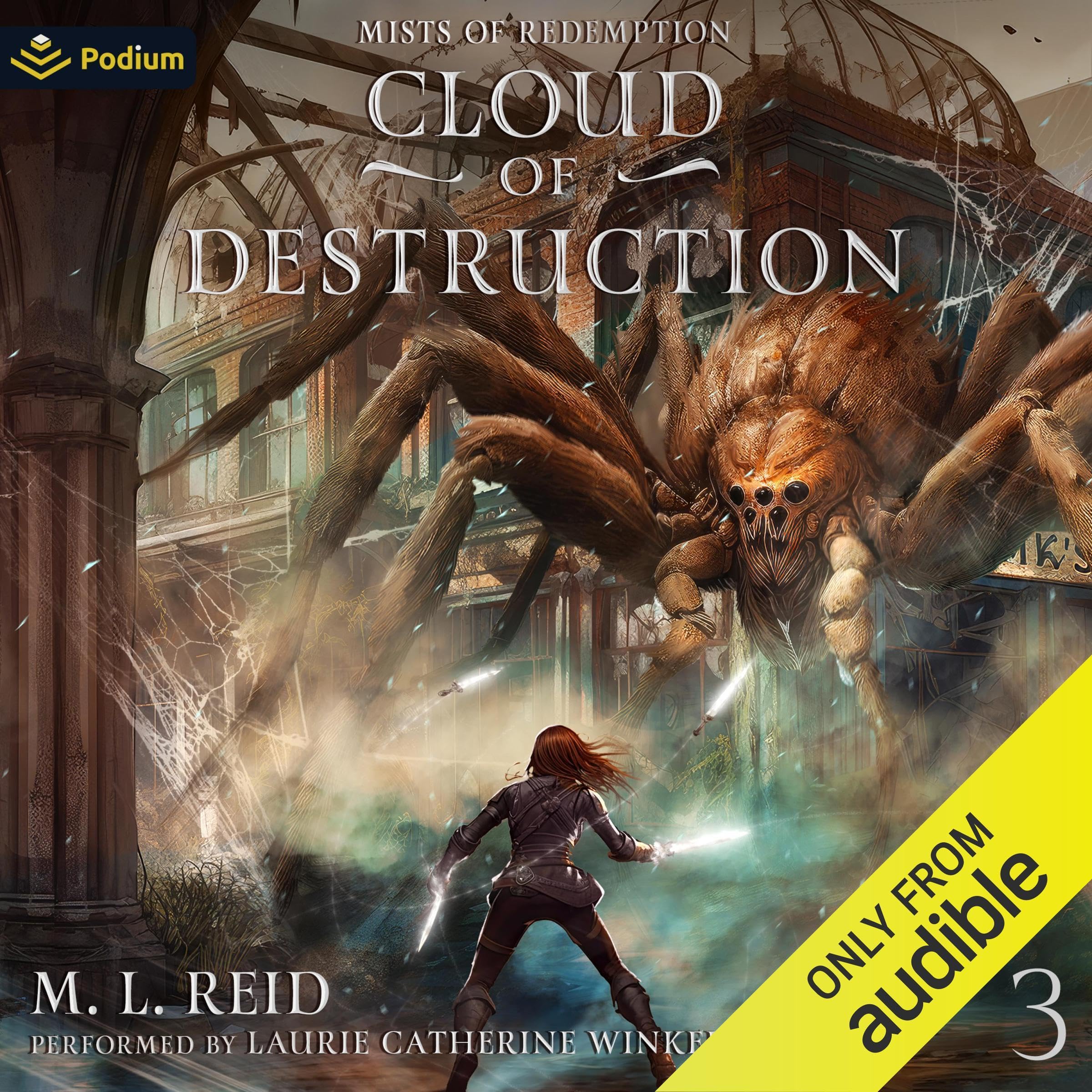 Cover art for Cloud of Destruction: A Post-Apocalyptic LitRPG
