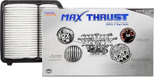 Miniatura 99 de Spearhead MAX THRUST - Filtro de aire para motor, para vehículos de bajo y alto kilometraje, aumenta la potencia y mejora la aceleración