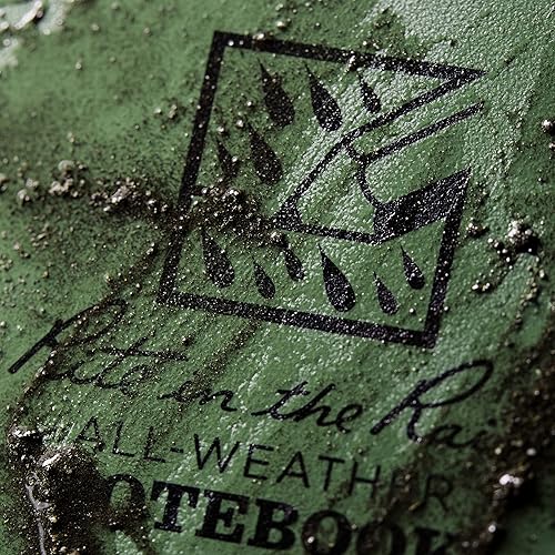Miniatura 7 de Rite in the Rain Cuaderno de espiral superior resistente a la intemperie, 4 x 6 pulgadas, cubierta verde, patrón universal, paquete de 6 unidades