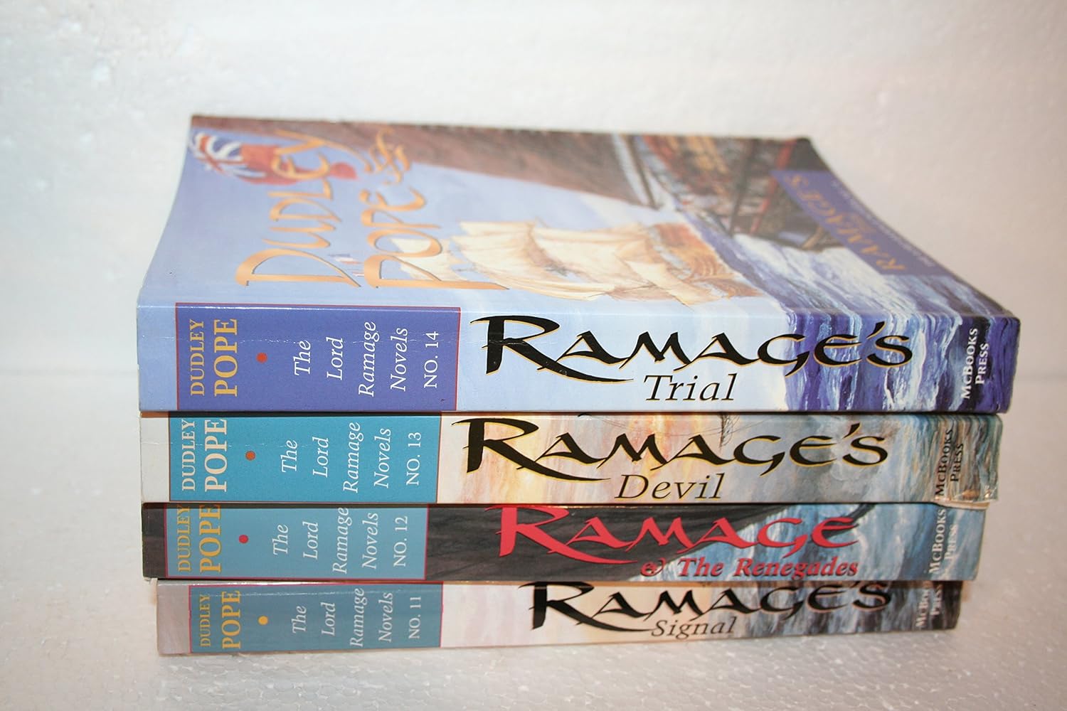 The Lord Ramage Novels # 11-14: Dudley Pope: Amazon.com: Books