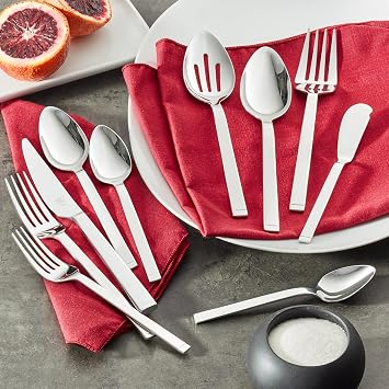 ZWILLING Squared 45-pc 18/10 Stainless Steel Flatware Set