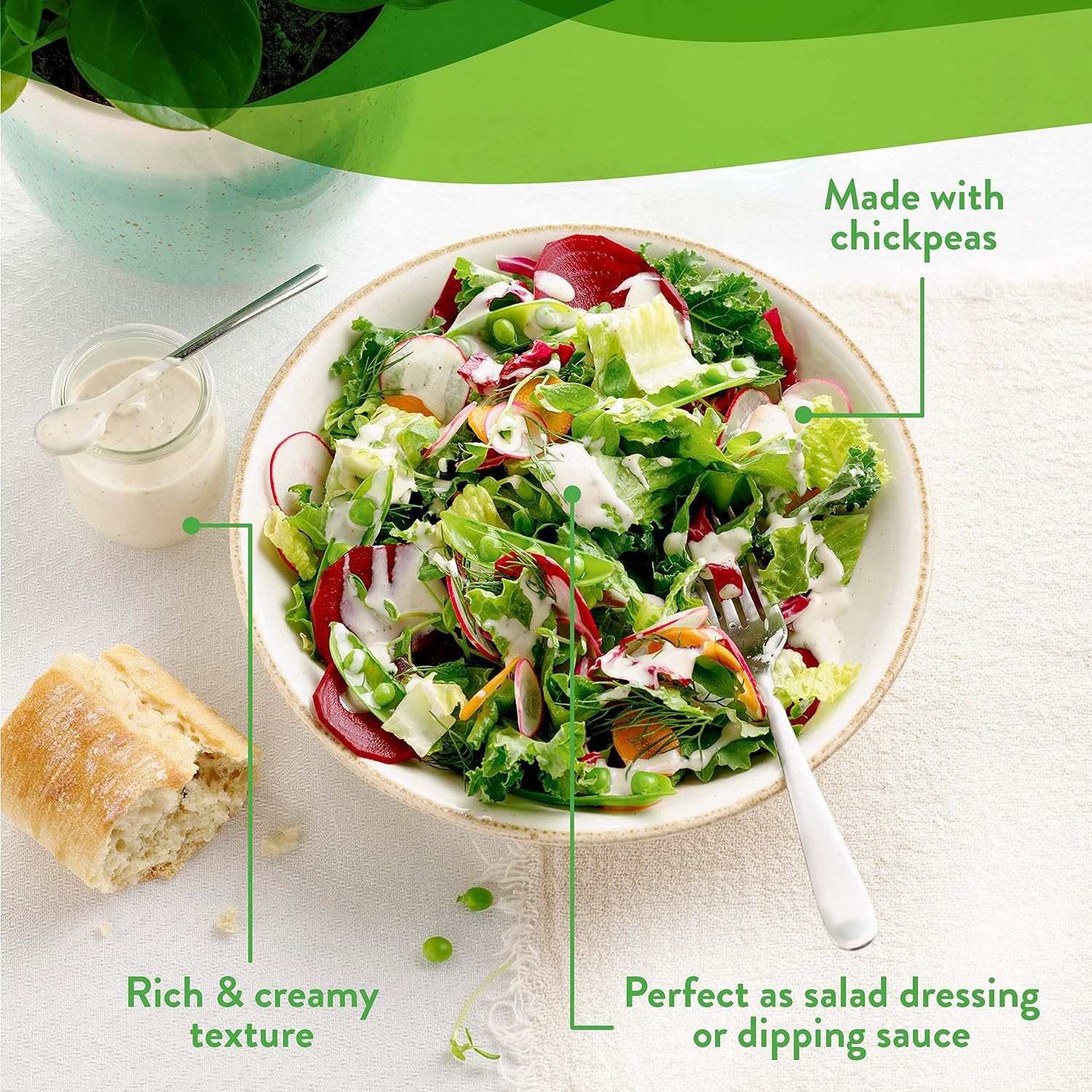 Daiya Homestyle Ranch Dressing, Dairy Free,8.36 Ounce (Pack of 1),3DFU17-324281