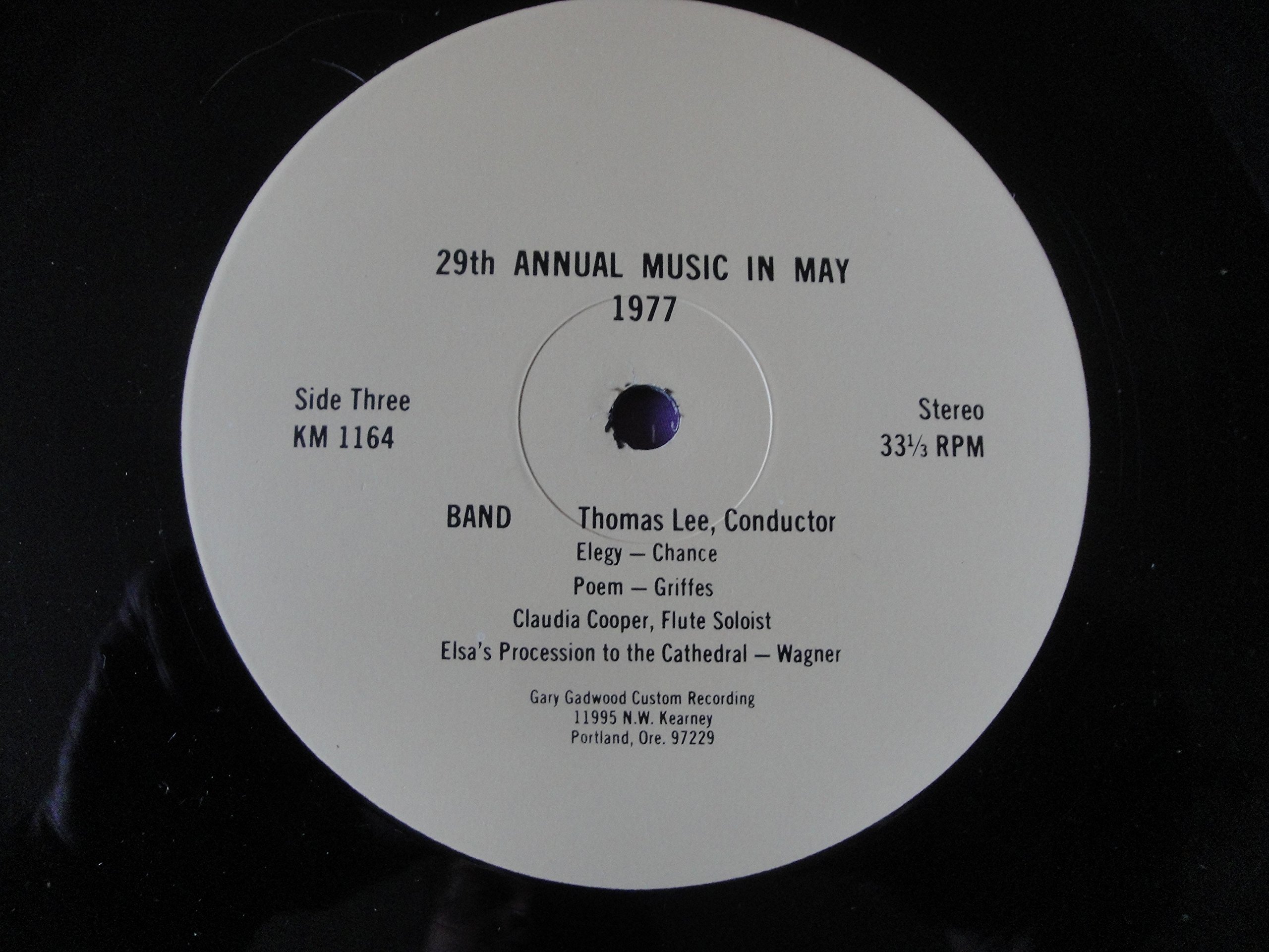 Pacific University 29th Music In May Double Vinyl Lp 1977 Stereo KM 1164