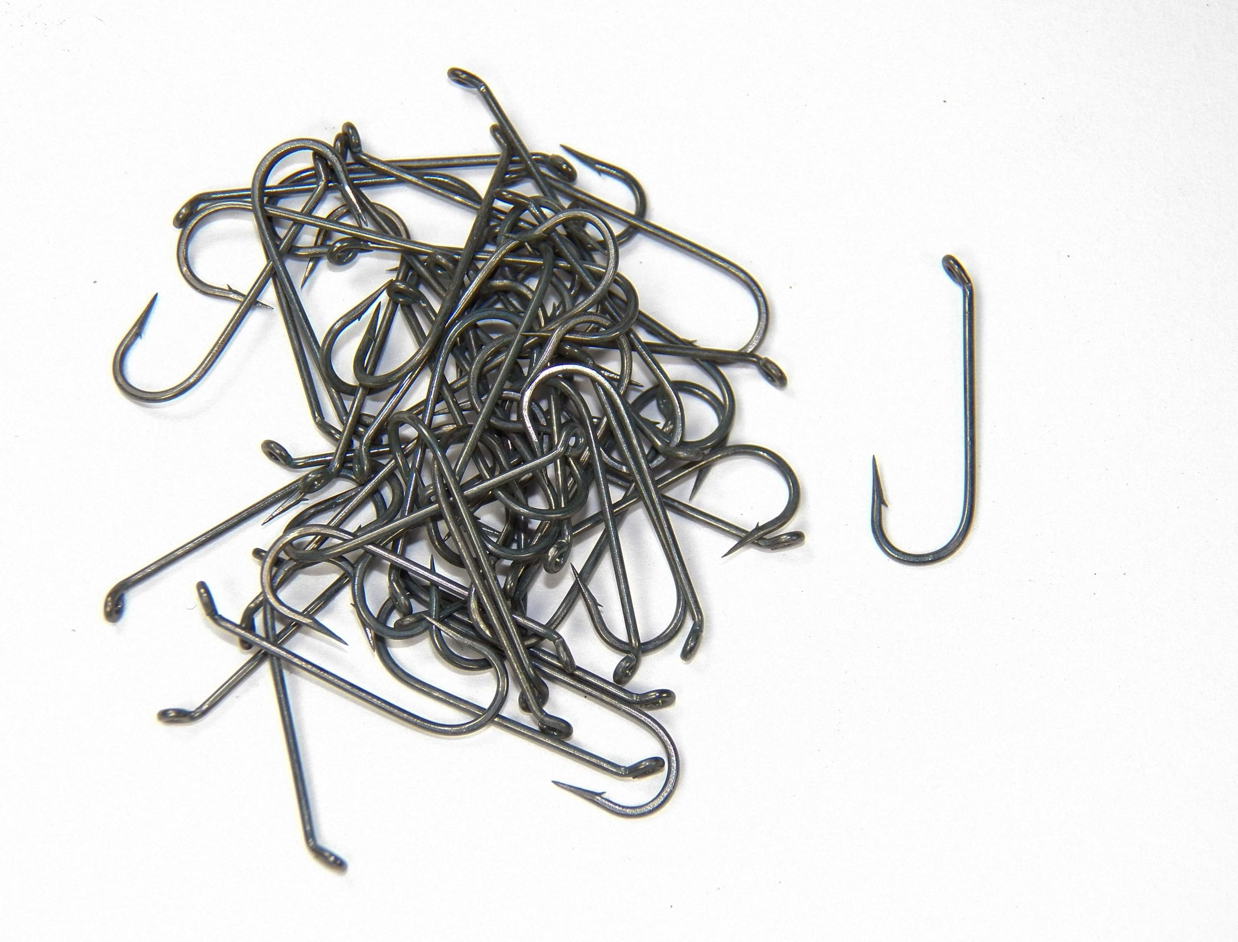 Eagle Claw Fish Hooks Streamer Fly Nickel Teflon Finished Lazer Sharp Featherlight Part NT1058