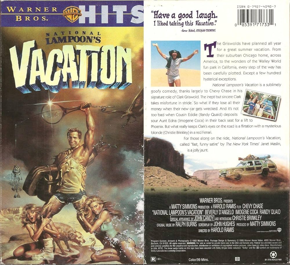 ナショナル・ランプーン 4本セット　バケーションシリーズ　VHS ナショナル・ランプーン 4本セット バケーションシリーズ VHS