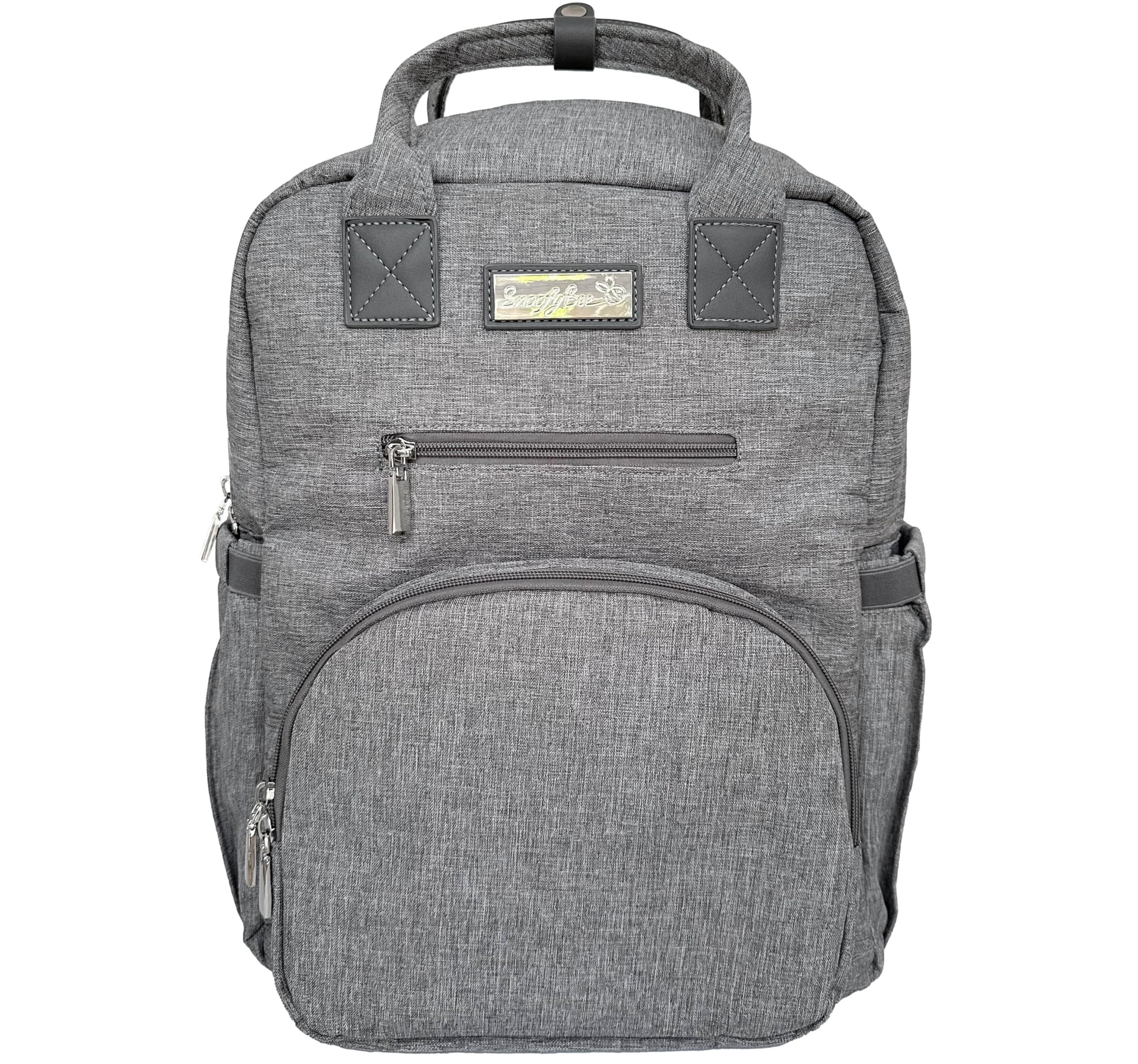 Queen Bee Diaper Backpack – Chic Diaper Bag with One-Hand Access, Standing Base & Smart Storage