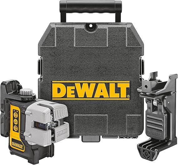 DEWALT Line Laser, SelfLeveling, Red, 3Beam (DW089K) Amazon.ca