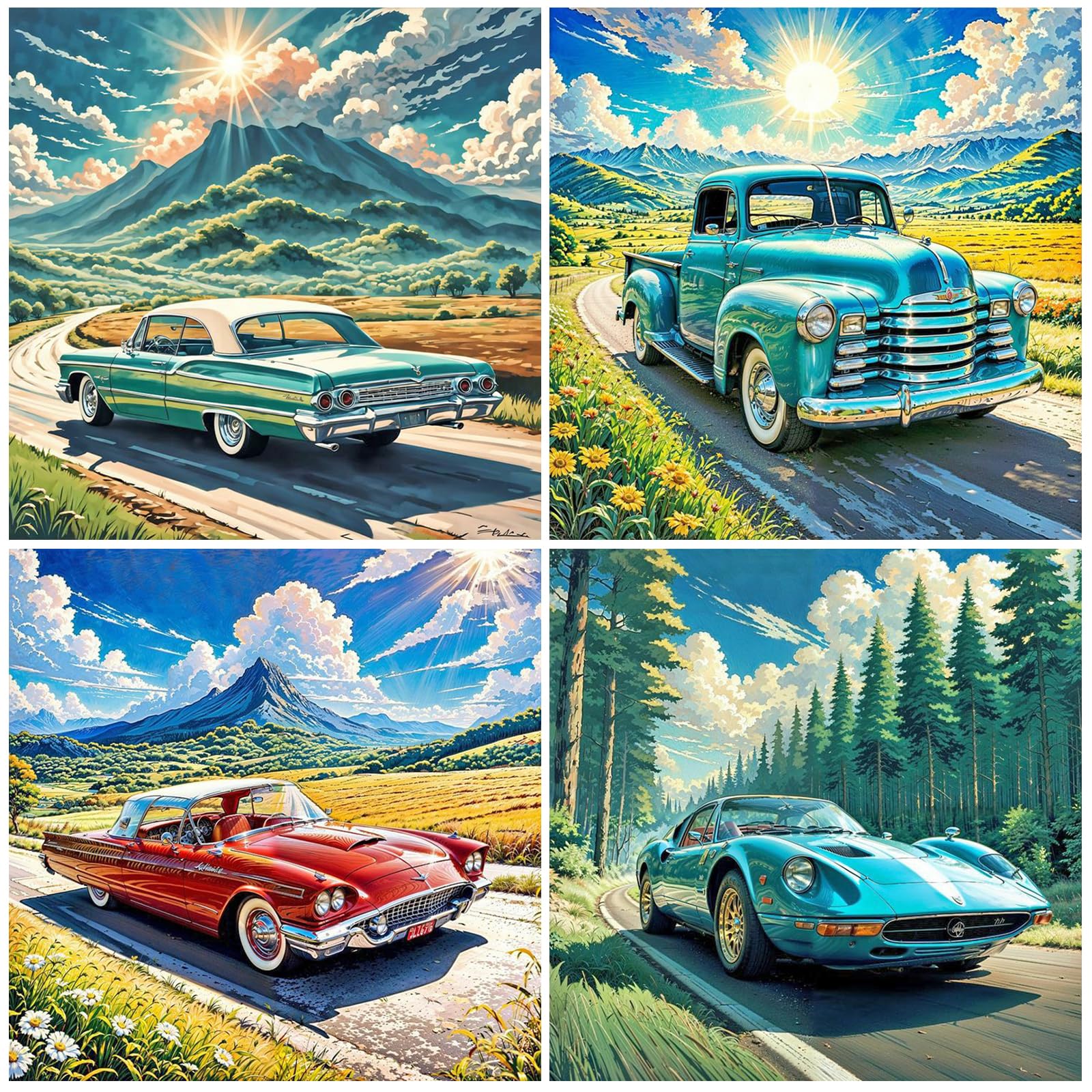 SHEGZHUC Peinture Diamant 40 X 50 Cm - Pour Adultes