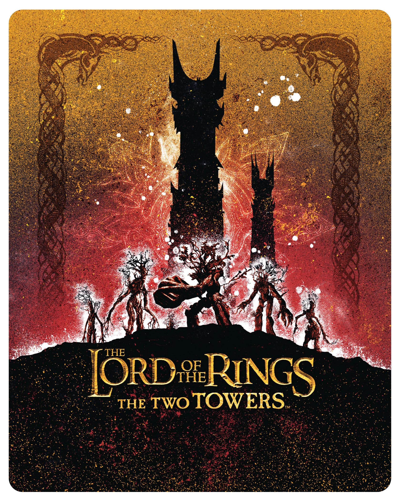 LORD OF THE RINGS THE TWO TOWERS UHD STEELBOOK [Blu-ray] [Region Free]