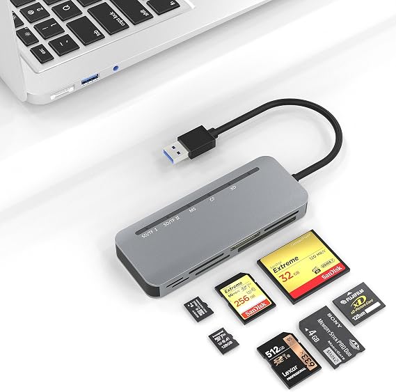 USB 3.0/type-c lettore di schede di memoria USB XQD lettura del trasferimento dati per Sony XQD serie M/G scheda di memoria per fotocamera per Windows/Mac OS  7