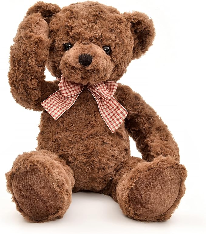 Peluche Oso Teddy Suepcuddly 50 cm Marrón Oscuro miniatura 4