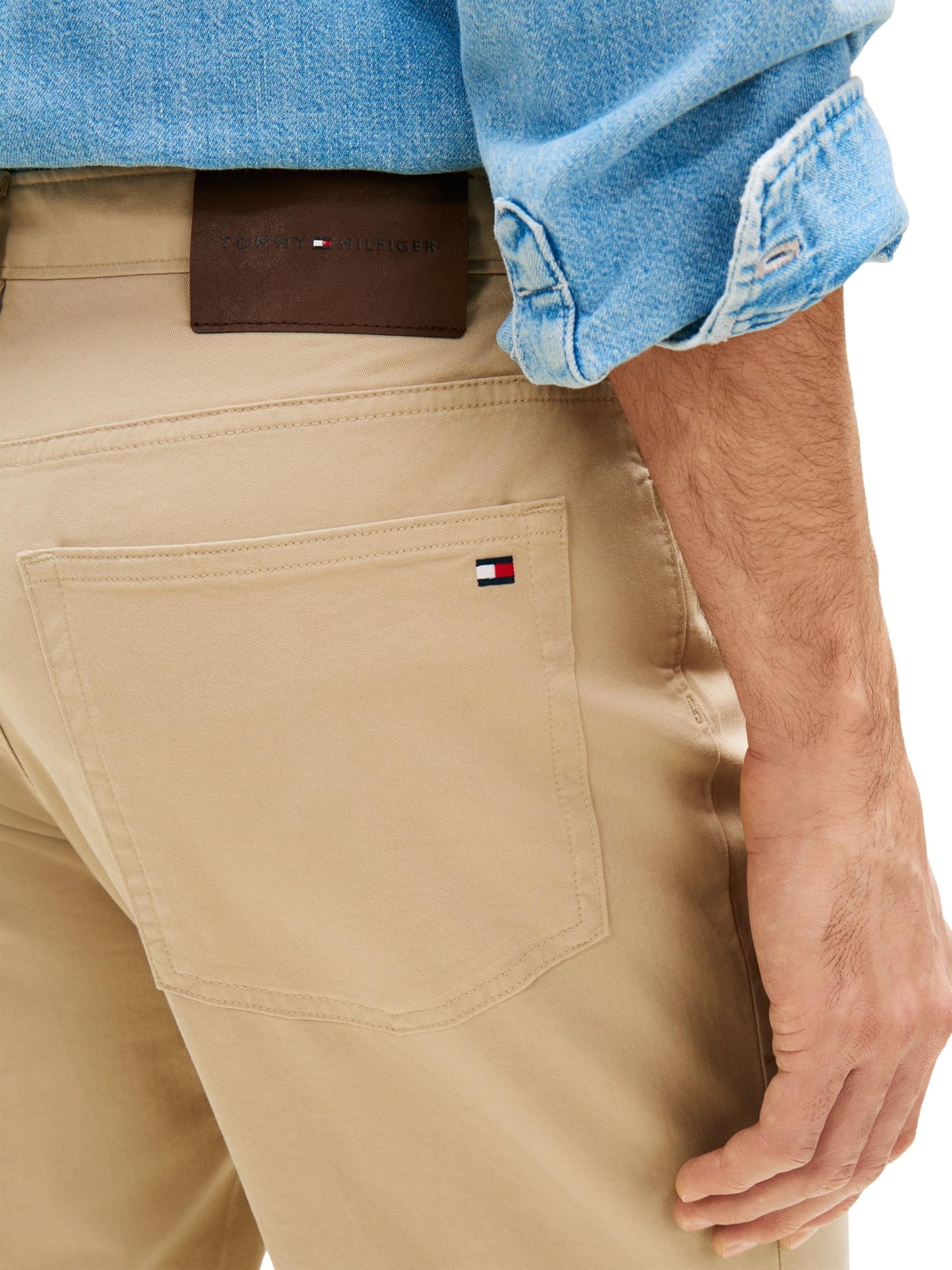 Tommy Hilfiger - Denton 5pkt Essential Twill Mw0mw40915, Pantaloni Chino Uomo
