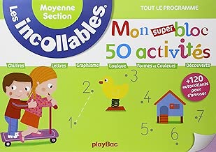 Download Incollables - Mon super bloc 50 activités Moyenne section PDF