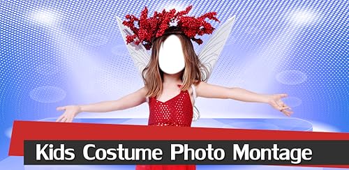 Montagem de fotos de fantasia de crianças