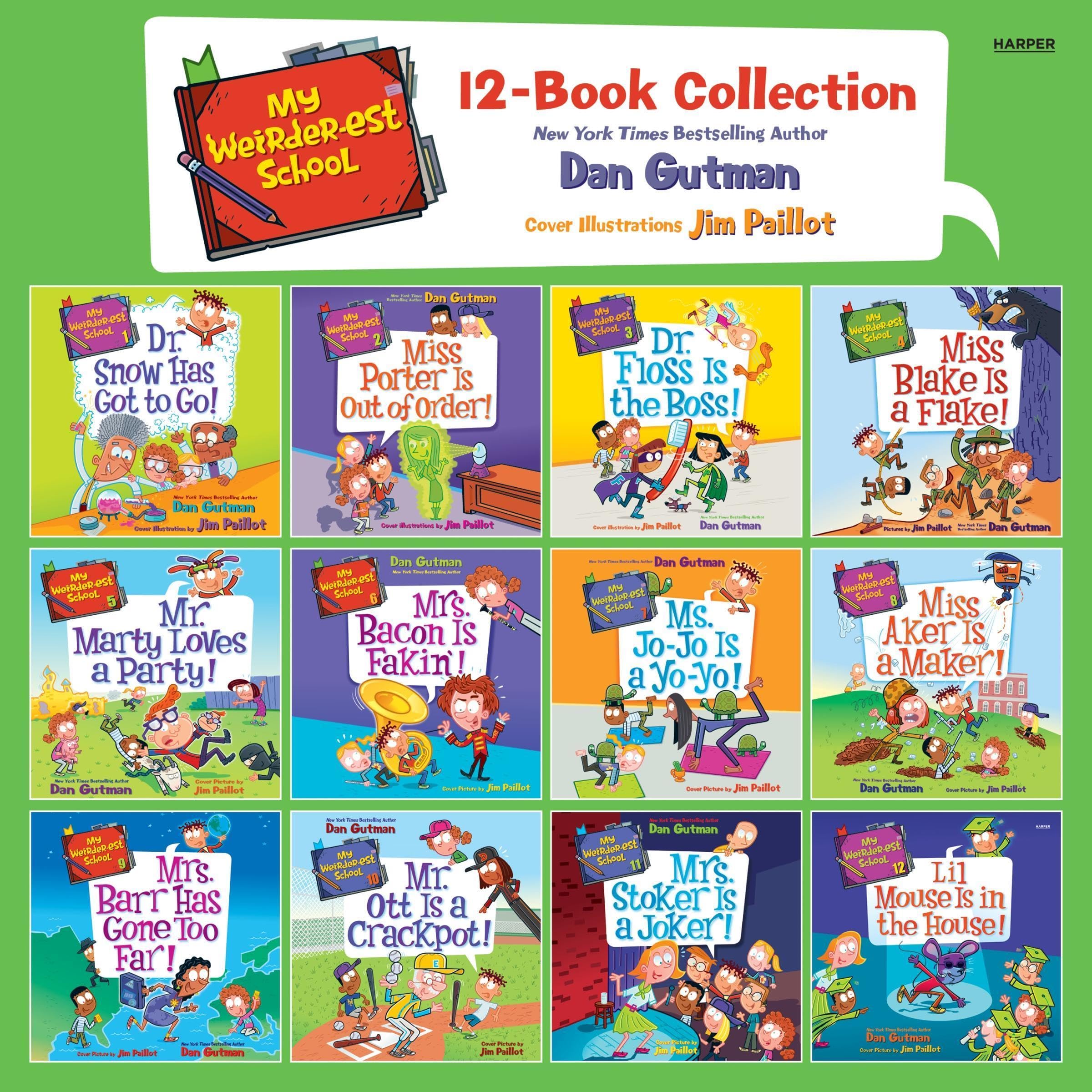 Cover art for My Weirder-est School 12-book Collection