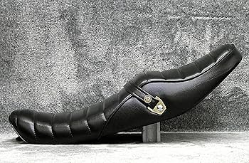 ゼファー１１００　黒　皮　タックロール　シート/ブラック レザーZR1100A ゼファー1100 黒 皮 タックロール シート/ブラック レザーZR1100A