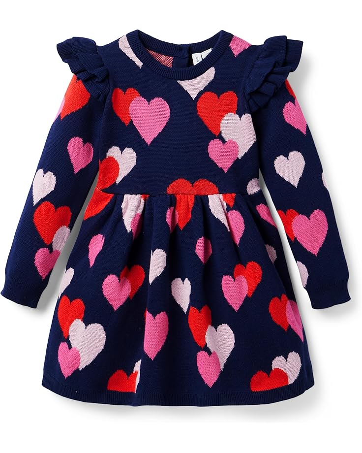 Janie and Jack Sweater Intarsia Dress (Toddler/Little Kid/Big Kid) - Main View