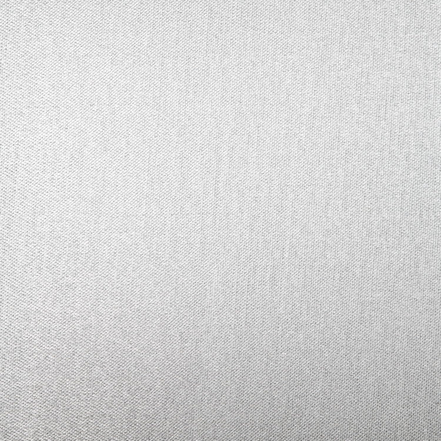 Possini Euro Design Modena Modern Wall Light Sconces Set of 2 Black Hardwired 9 1/2" Fixture Shimmery Silvery Faux Silk Half Shade for Bedroom Bathroom Vanity Living Room Home Hallway Dining House