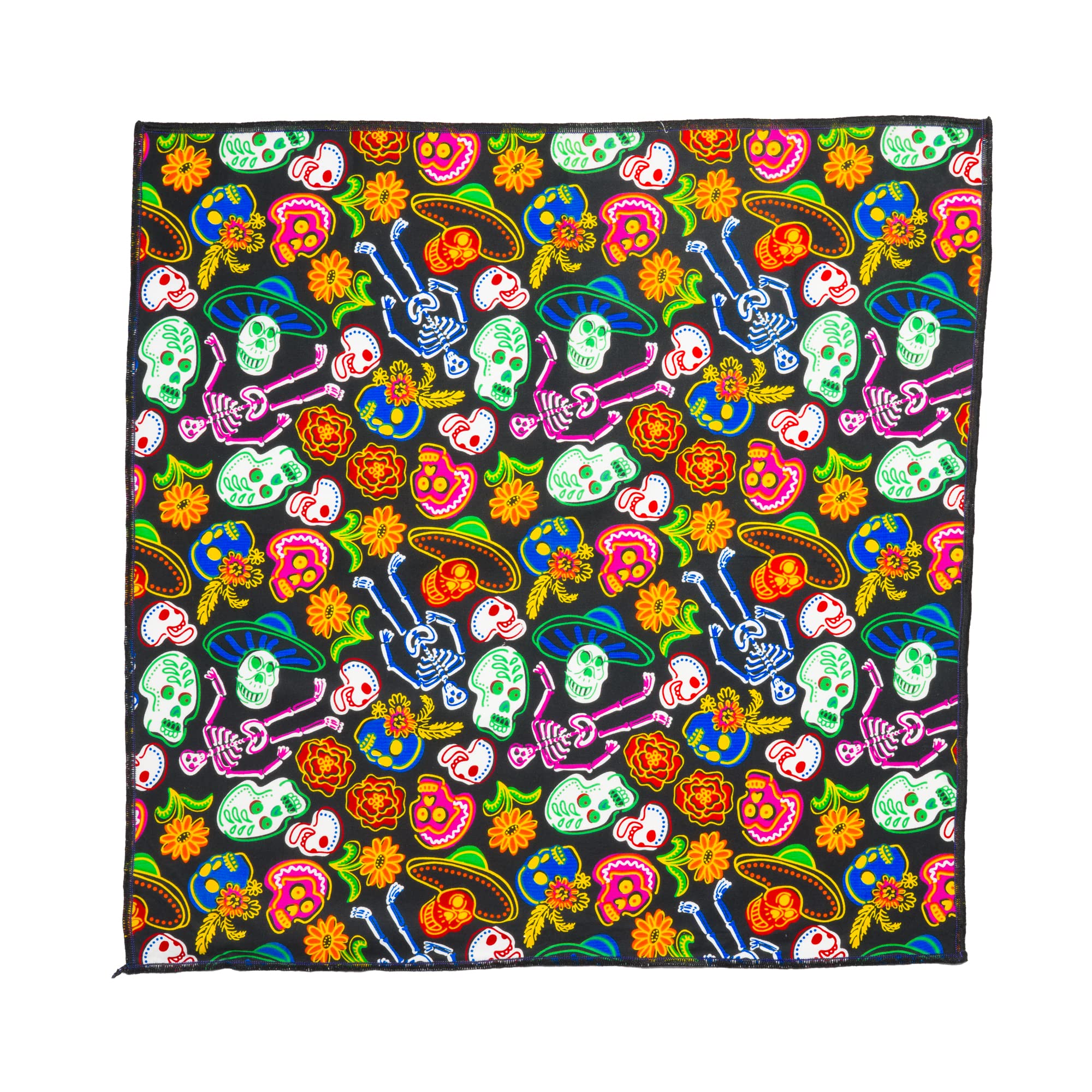 Day of the Dead Candy Sugar Skulls Bandana