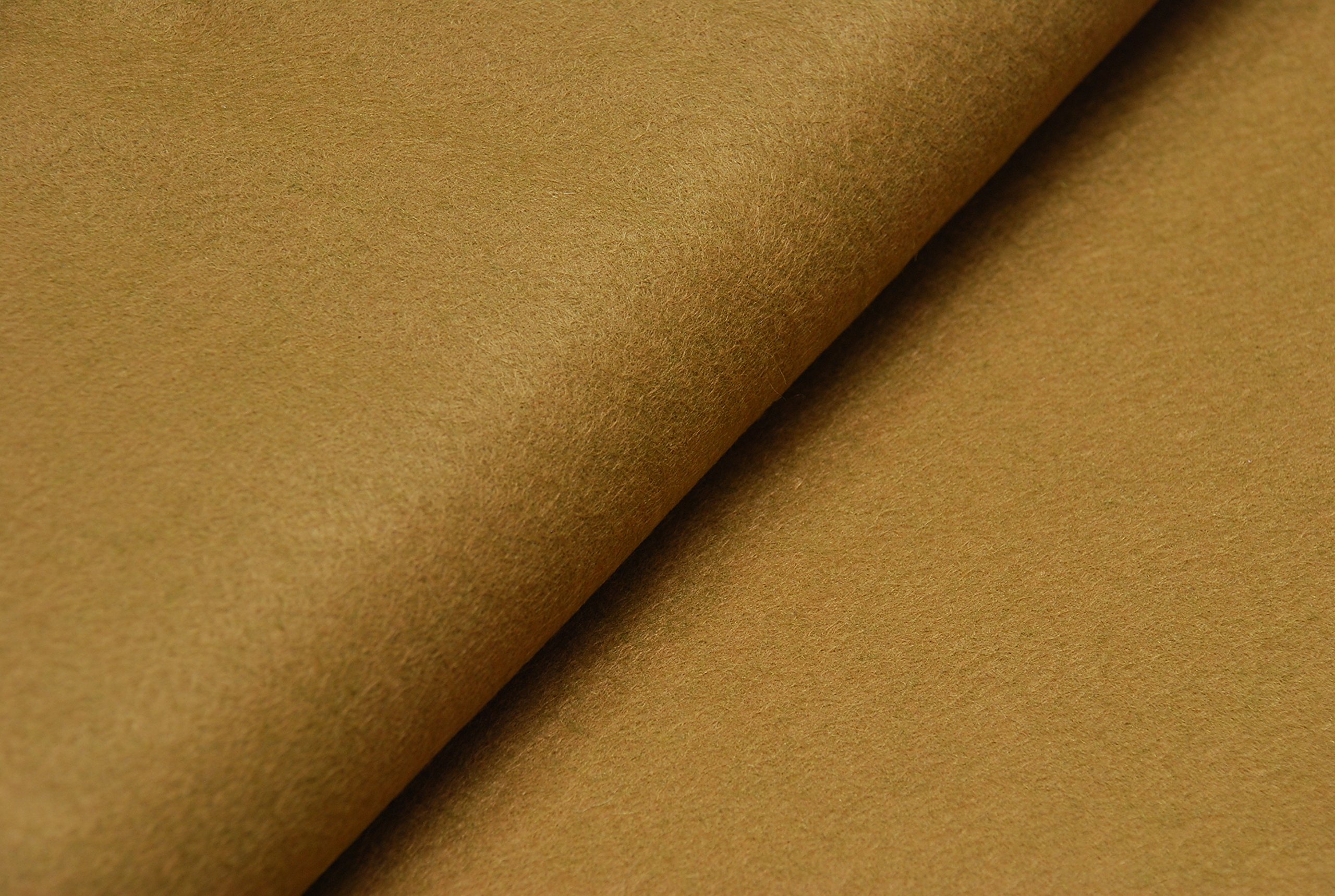 HANDICRAFT Wool/Viscose Felt Fabric Material - MUSTARD V2