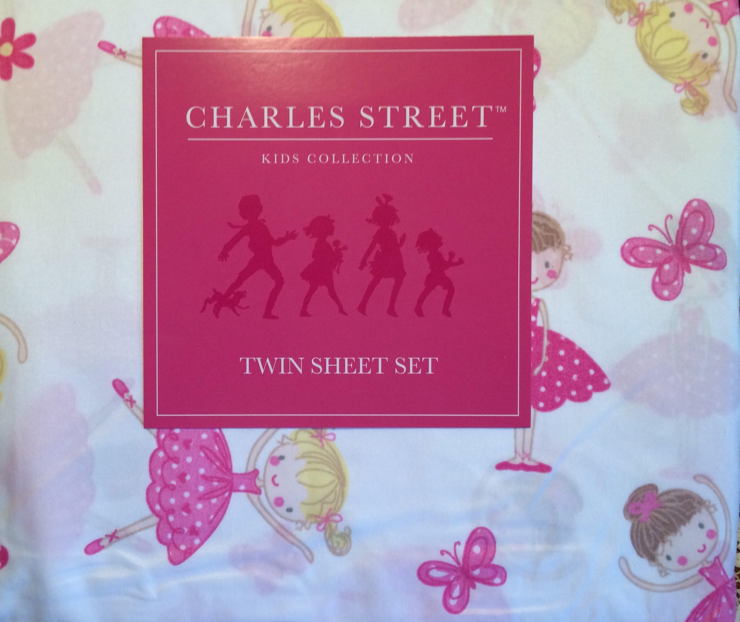 Charles Street Ballerina Twin Sheet Set