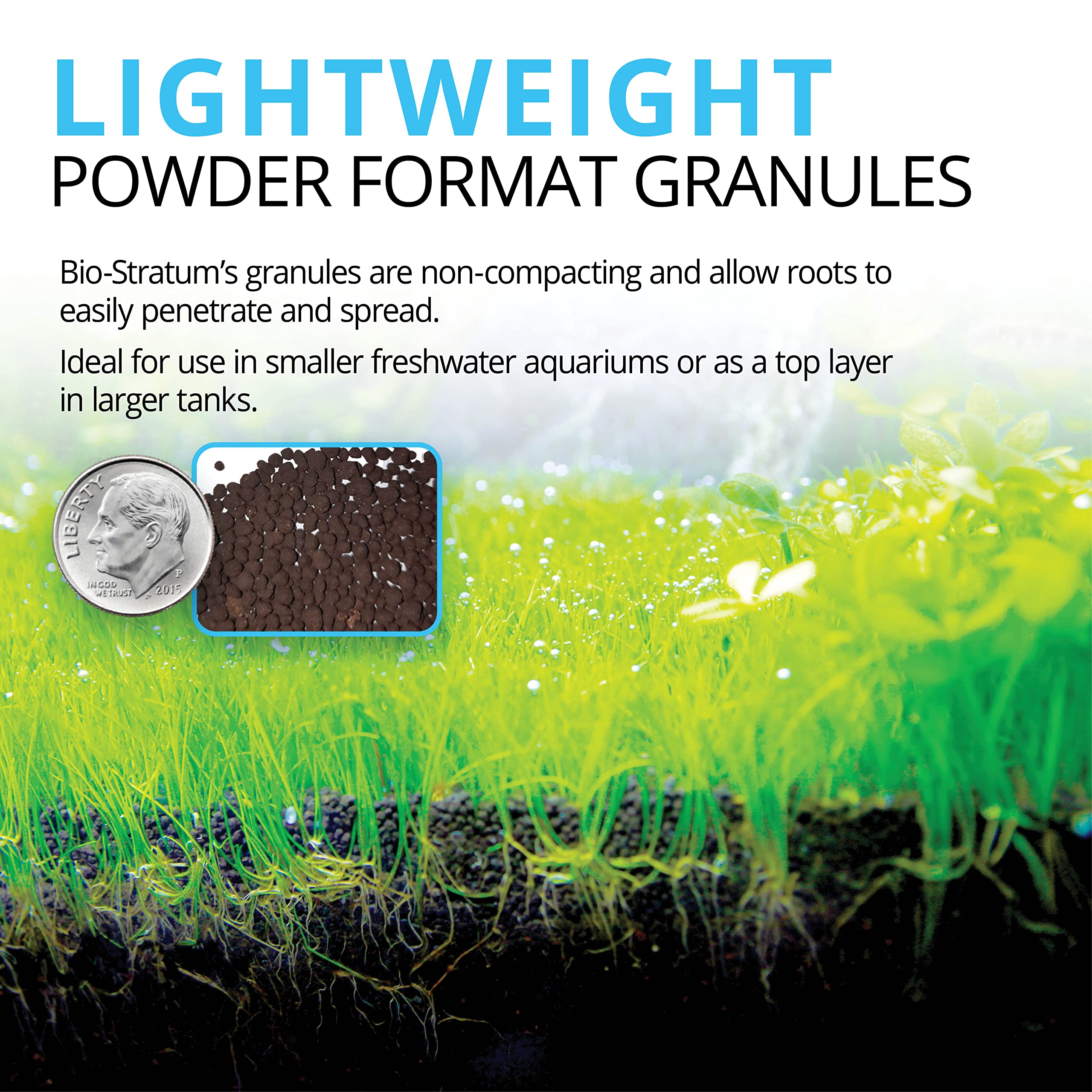 ブランド Fluval Bio Stratum Aquarium Gravel Substrate for Aquatic Plant
