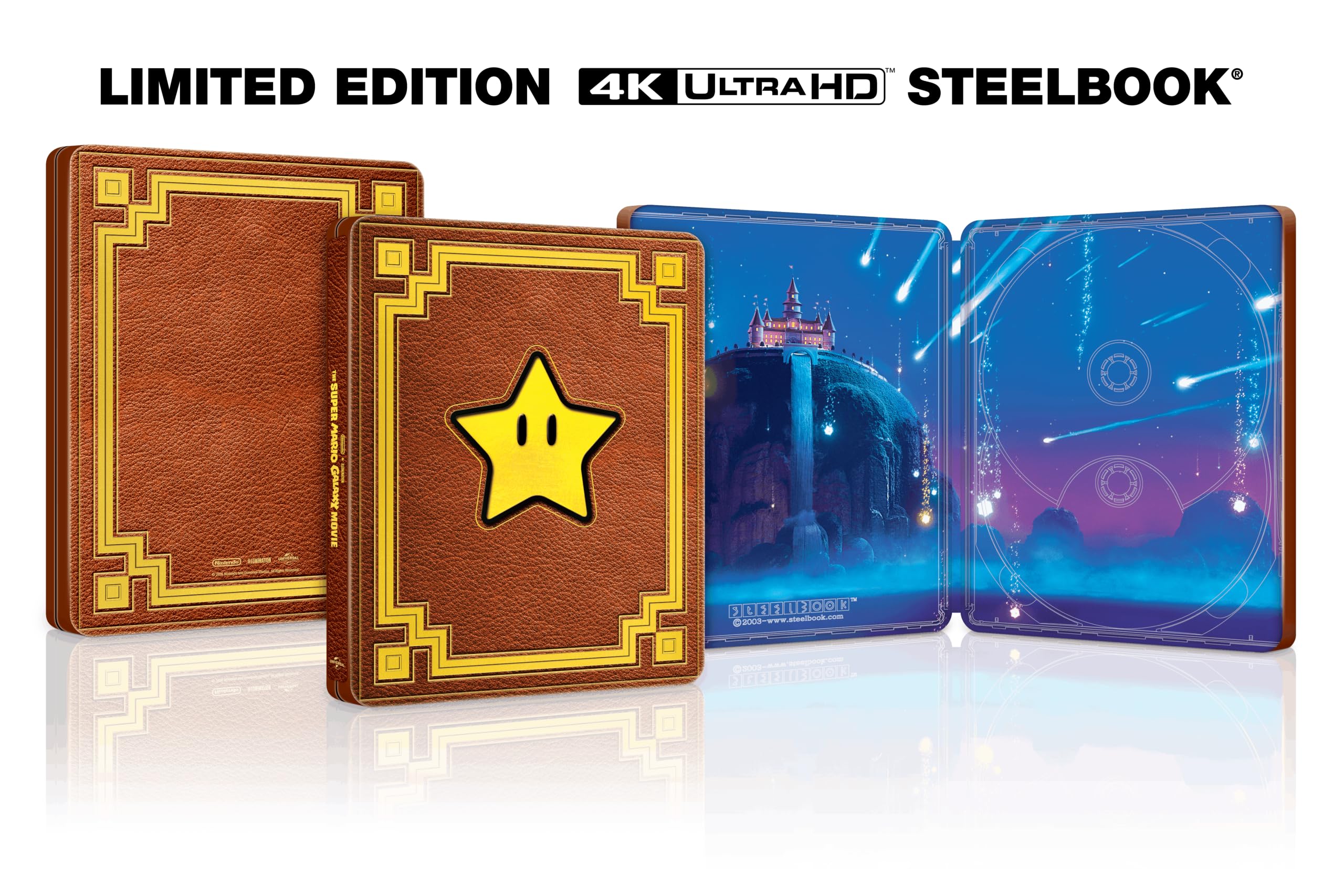 The Super Mario Galaxy Movie [4K UHD & Blu-Ray] Steelbook [Region B]