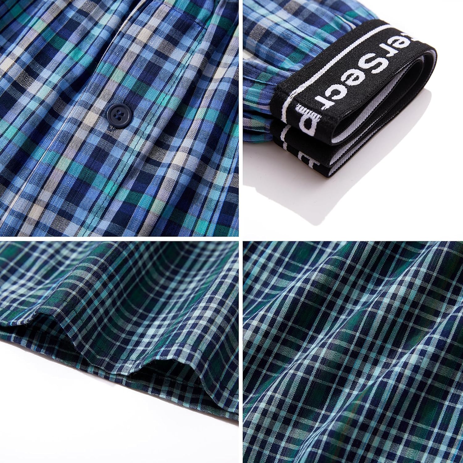 JupiterSecret Men's Boxers Underwear 100% Cotton Woven Boxers for Men Pack Boxer Shorts Assorted Colors - Image 6