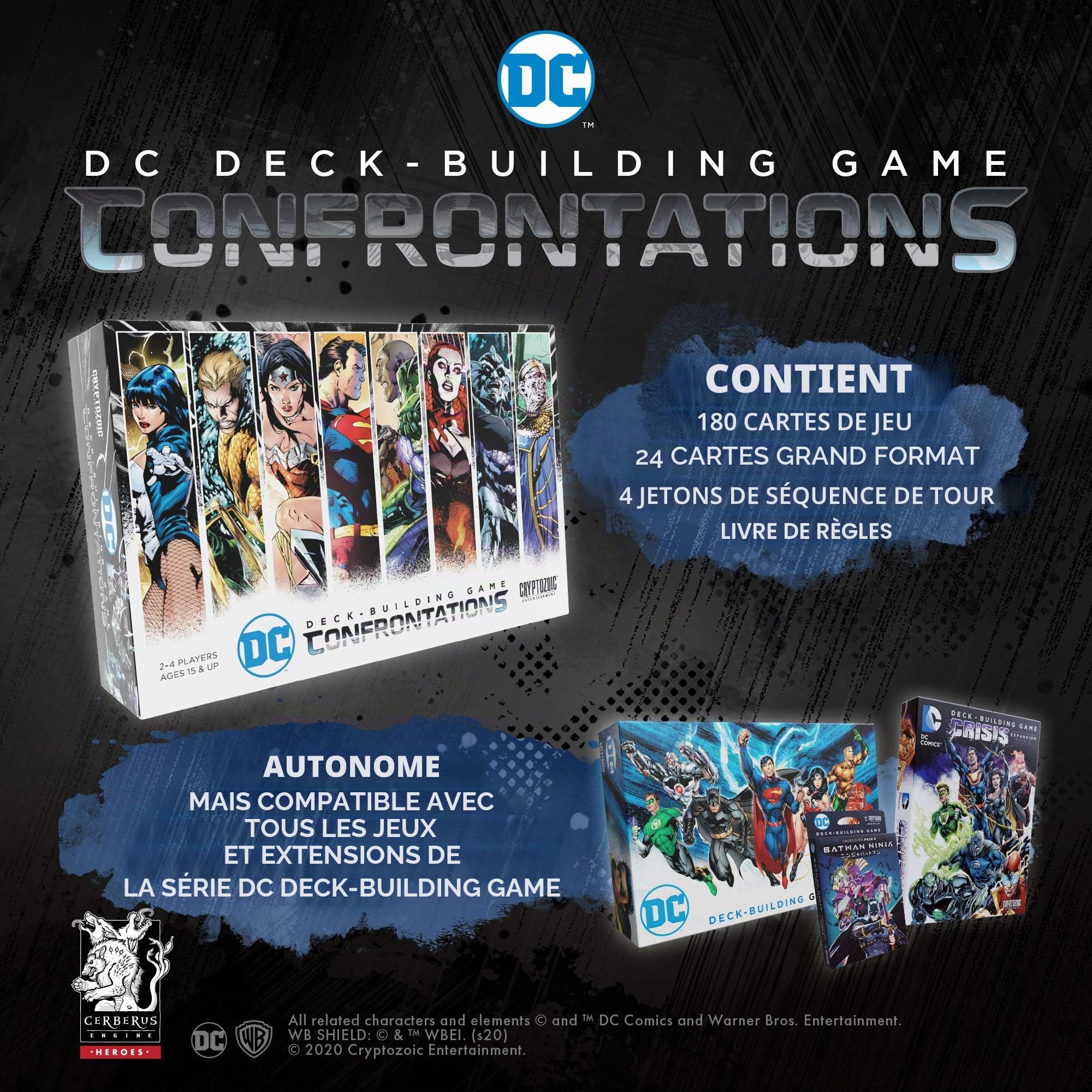 Unbekannt DC Deck Building Game Confrontations - en Anglais