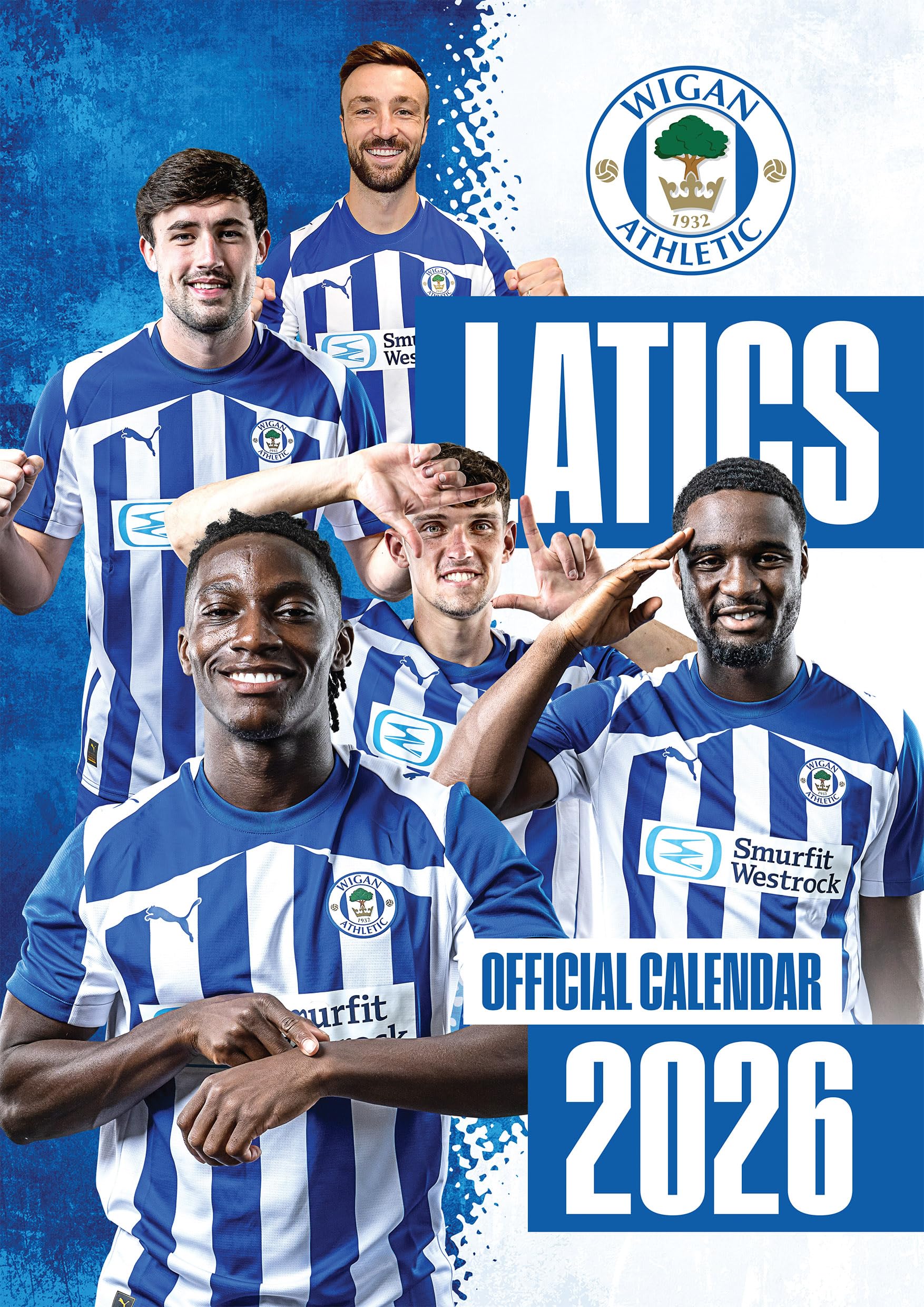 The Official Wigan FC Wall Calendar 2026