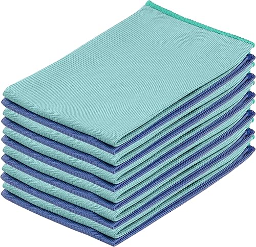 Superio Paño de limpieza de microfibra para ventanas, espejo y vidrio, sin pelusa ni rayas, lavable, grande y ecológico para electrónica,