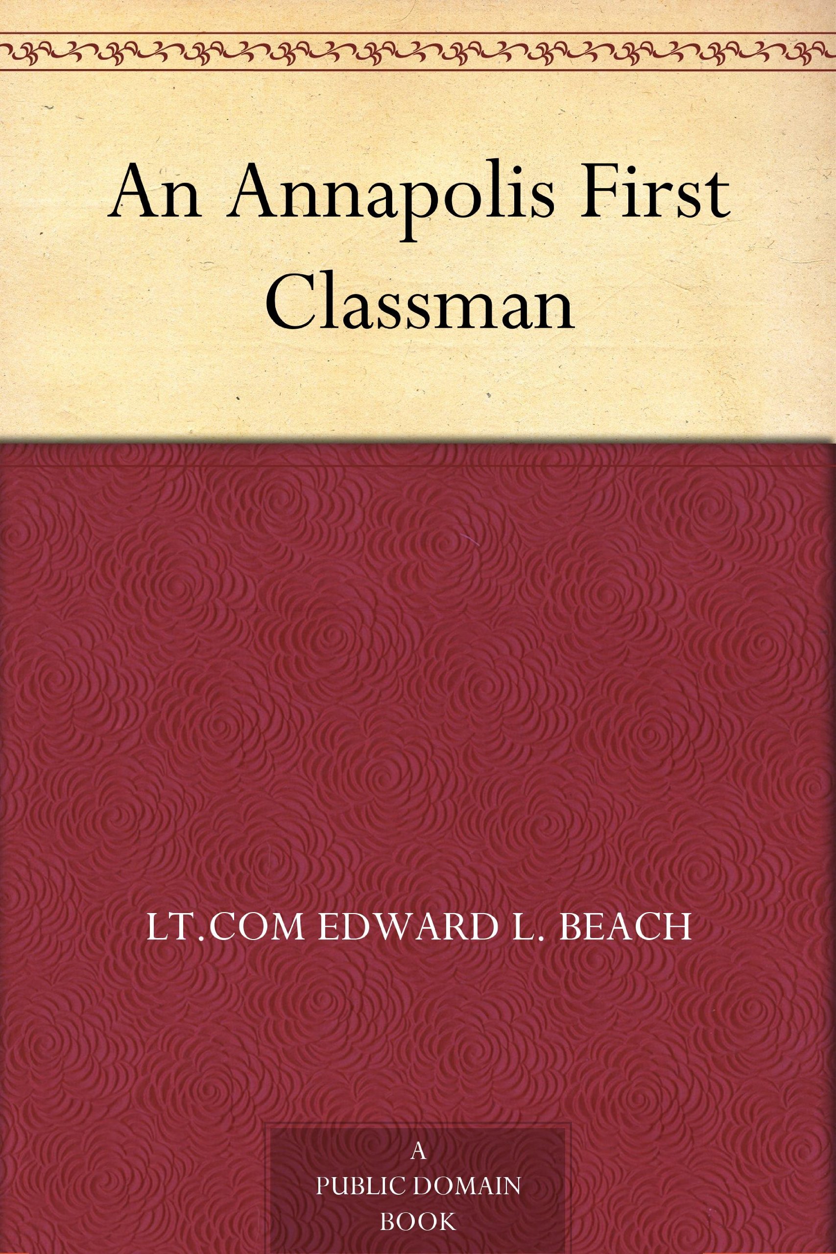 An Annapolis First Classman