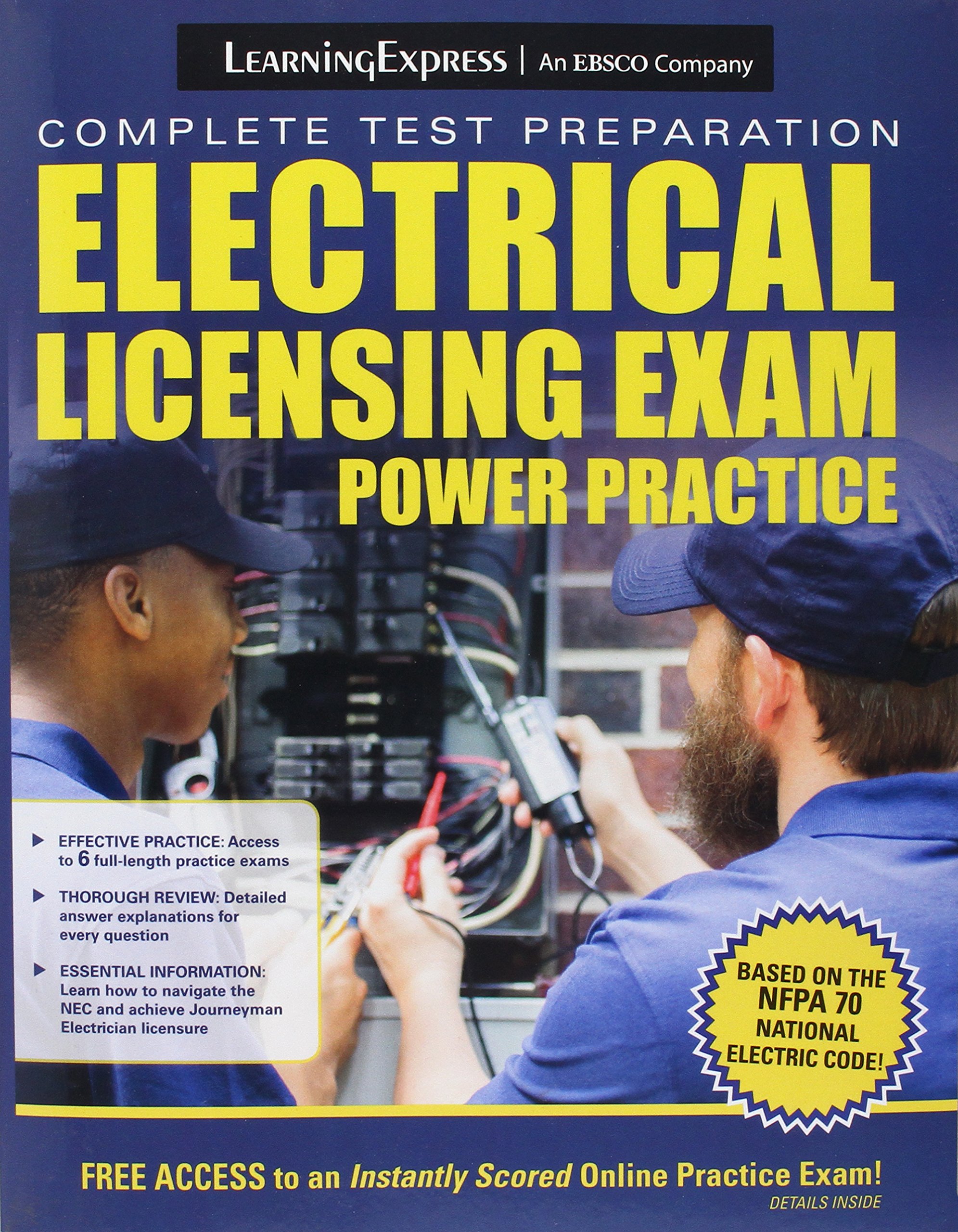 Electrical Licensing Exam Power Practice: Preparation to Gain Journeyman Electrician Certification 1st Edition