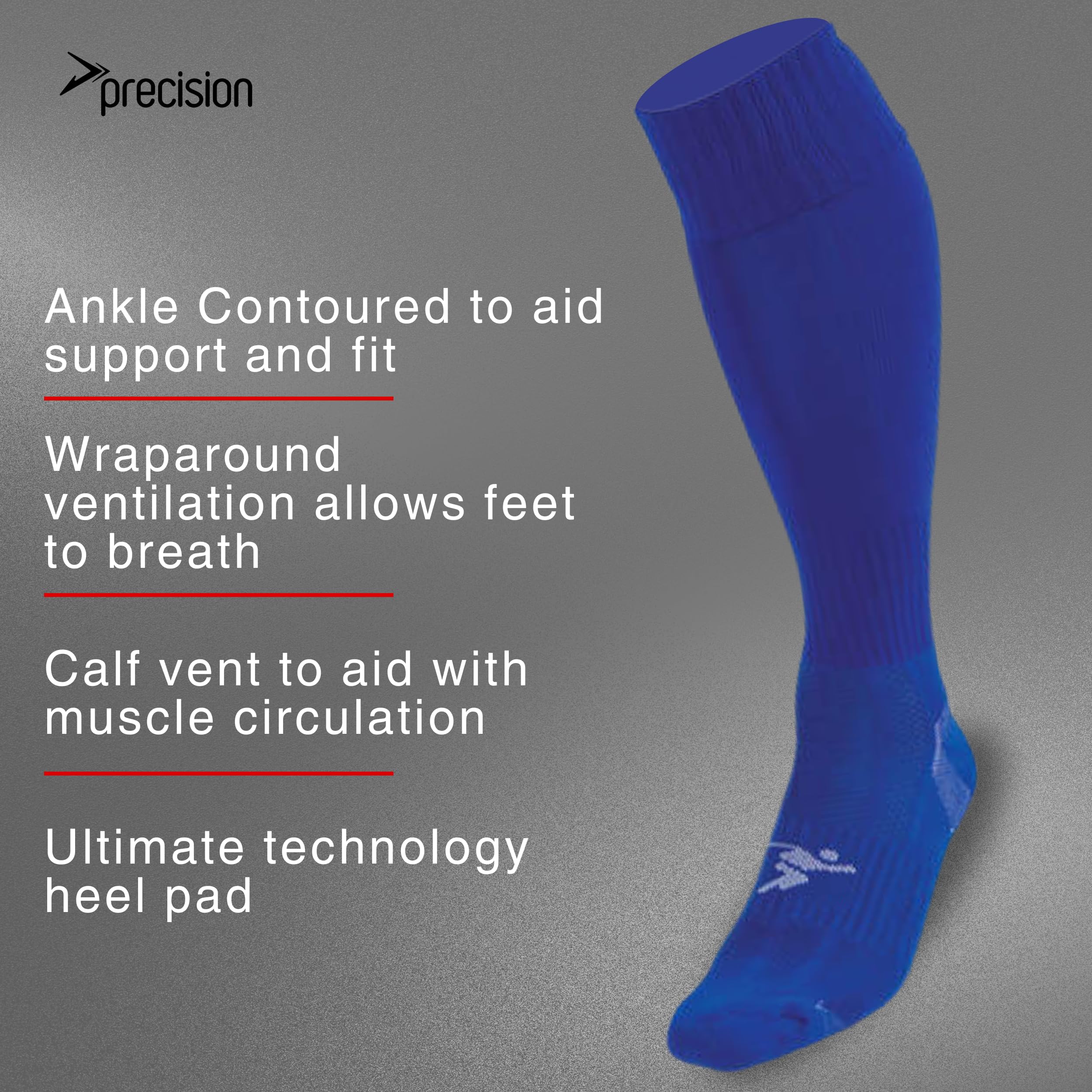 Precision Plain Pro Calcetines de Entrenamiento de fútbol Unisex Adulto