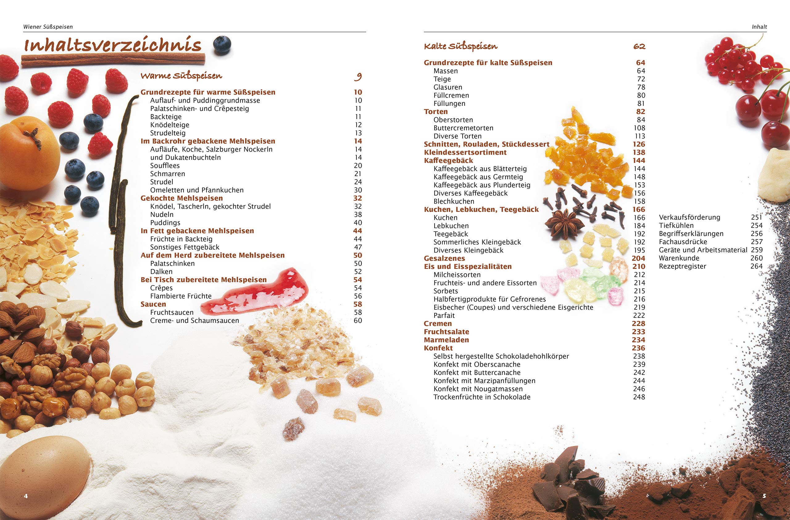 Wiener Süßspeisen, Konditorei - Patisserie - Confiserie