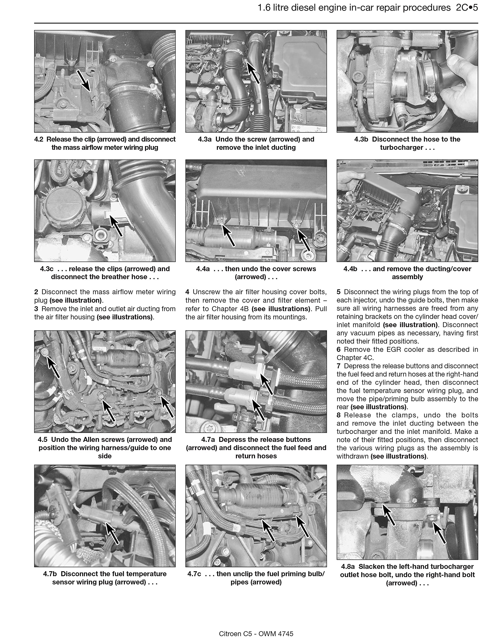 Citroen C5 Owners Workshop Manual