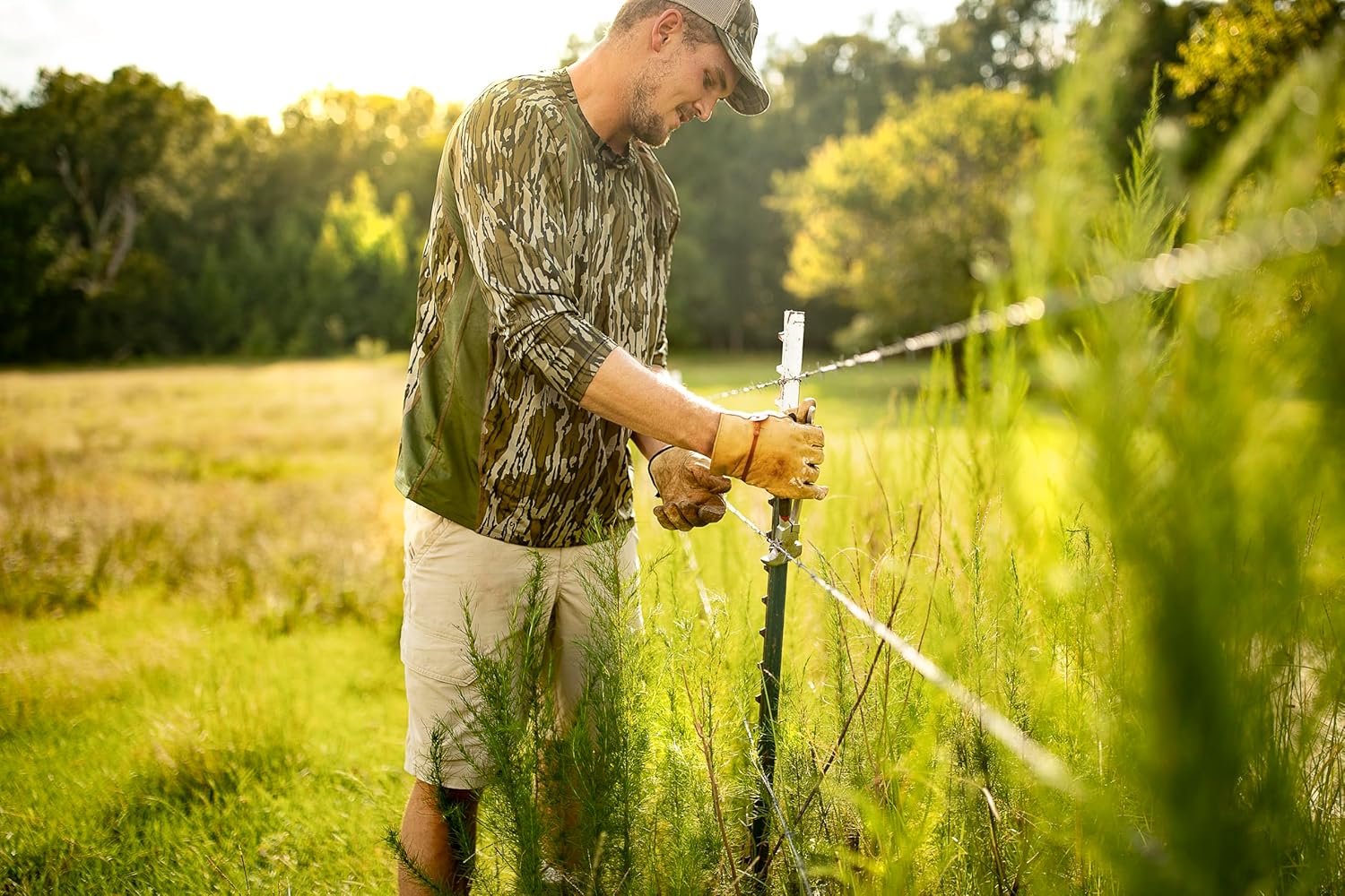 Mossy Oak Mens Men Lightweight Camo Shirts Hunting - Image 5