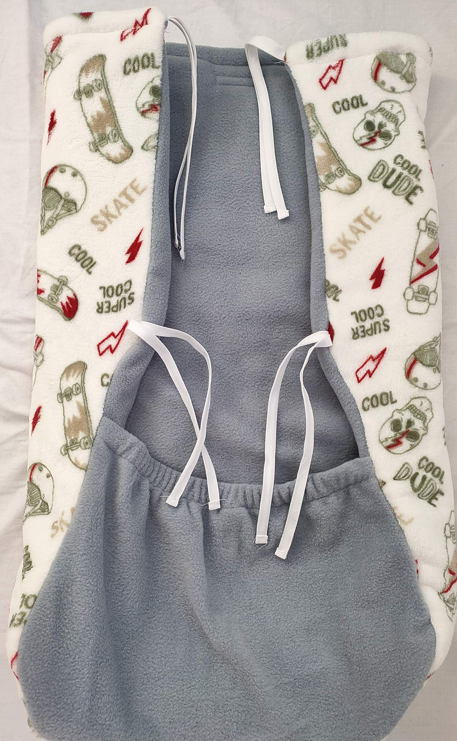 moon-bebe MANTA SACO PARA SILLA DE PASEO Y PORTABEBE (BLANCO)