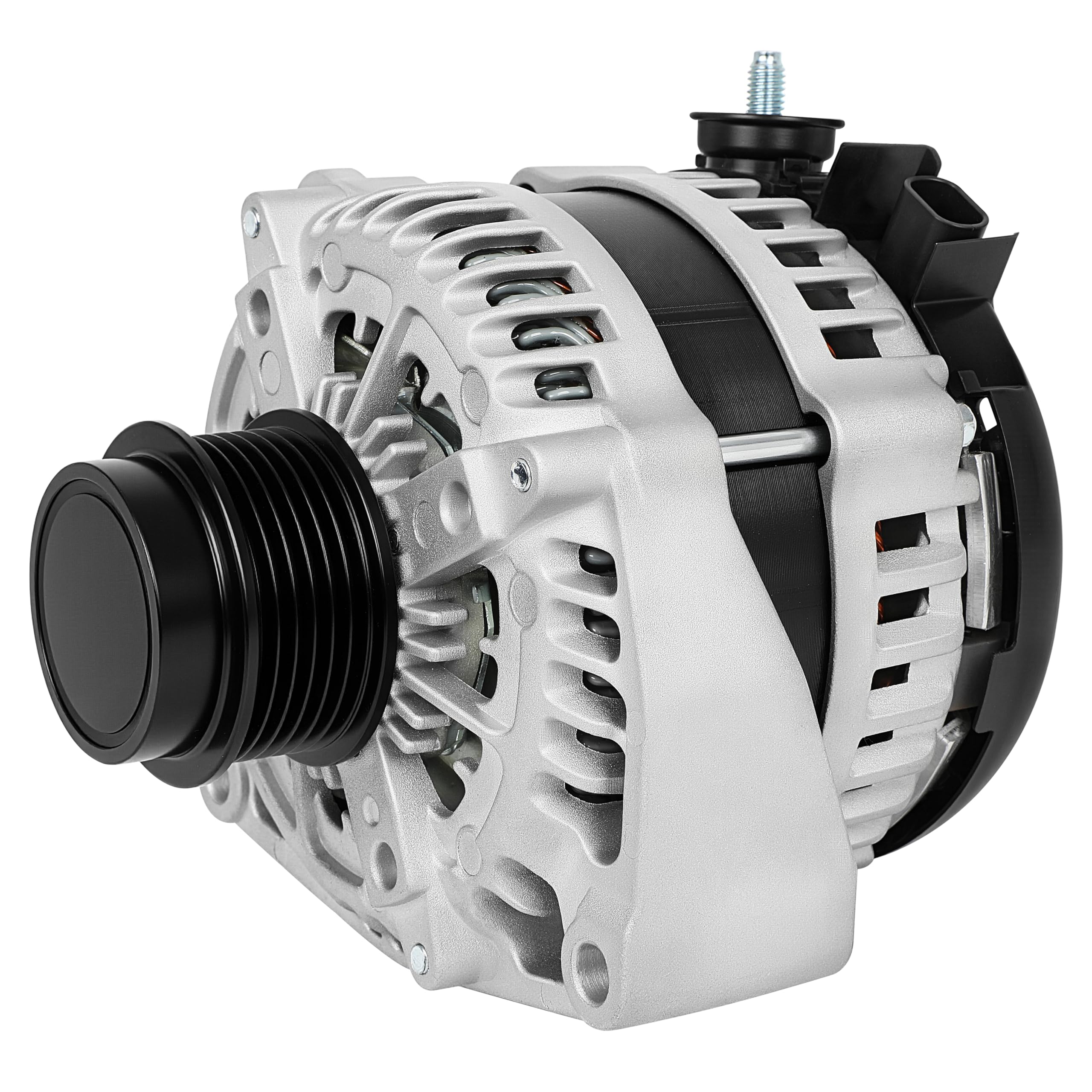 Photo 1 of SCITOO Alternator Fits for Chevy for Silverado 1500 14-18, for Camaro 6.2L 16-18, for GMC for Sierra 1500 6.2L 2014-2018, Yukon, Yukon XL & for Cadillac Escalade, 170A High-output CW 6-Groove 14009