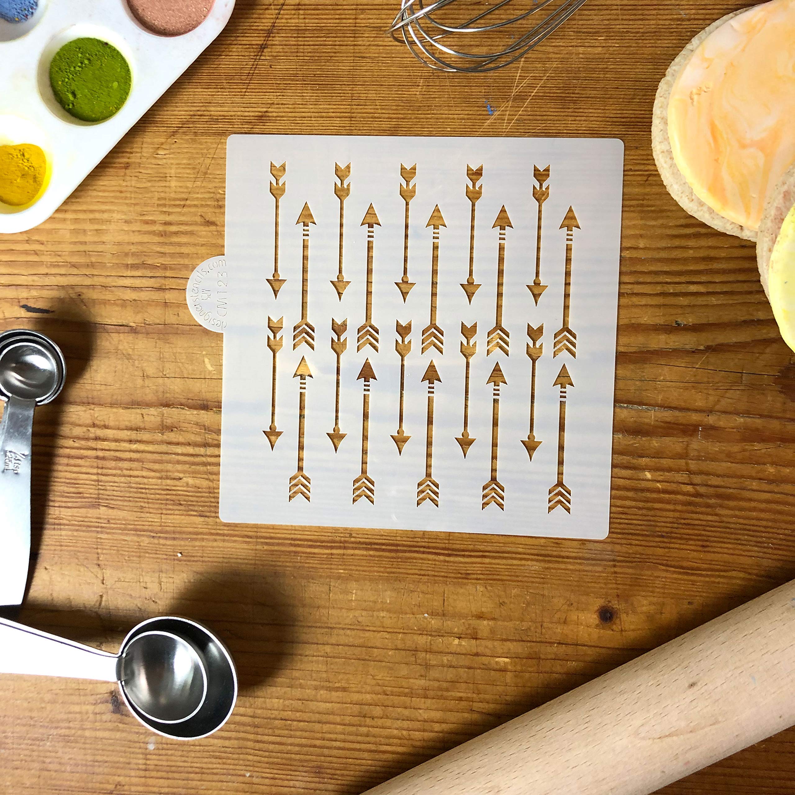 Snowflake Cookie Cutter & Stencil Set by Designer Stencils