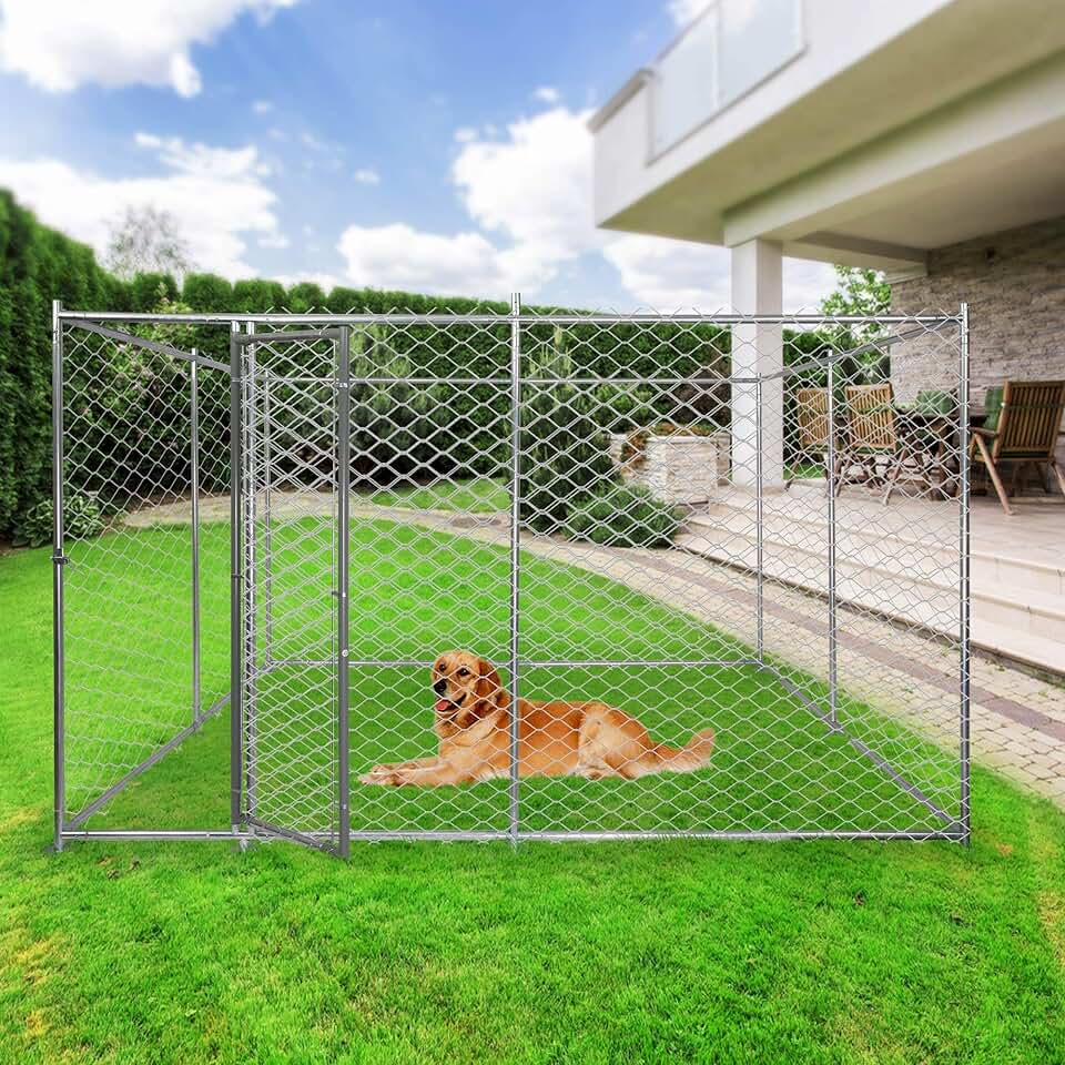 10x10x6 dog kennel