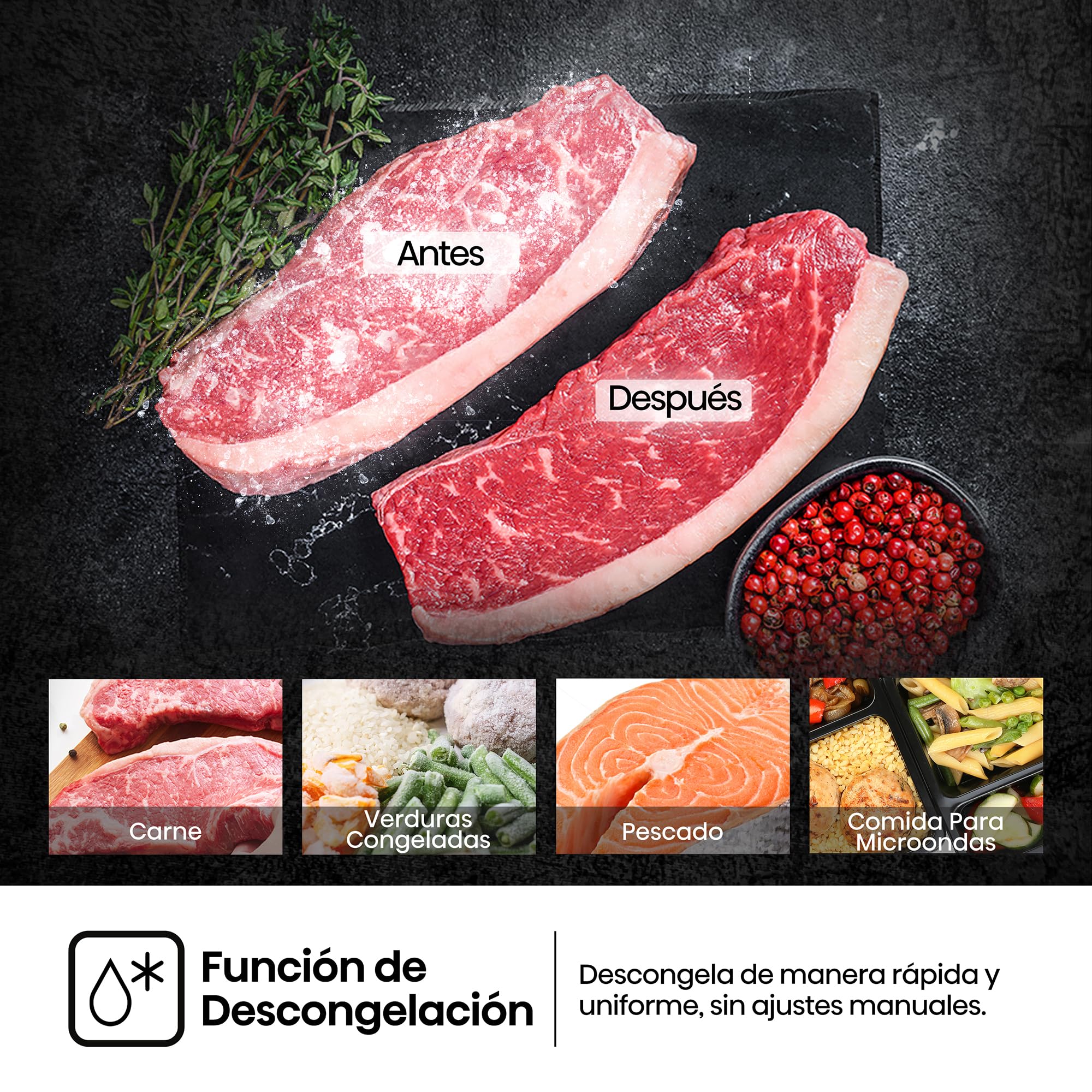 Hisense BIM320G41X - Microondas Integrable, 1000W, 20L, Alto 38.8cm x Ancho 59.5cm, Color Inox, 5 Niveles de Potencia, 15 Programas Preestablecidos, Grill Combo, Descongelar por Tiempo o Peso