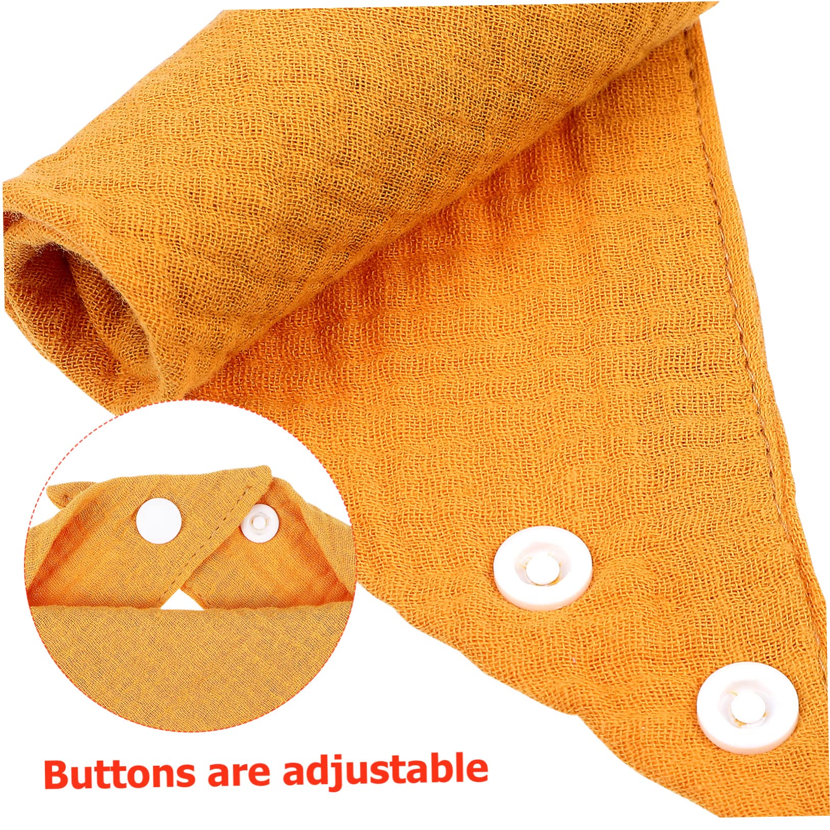 VICASKY 30 Piezas De Tela De Protección Para Bebés Baberos Para La Dentición Del Baberos Triangulares Para Bebés Pañuelos Para és Para és Simples Recién Nacidos