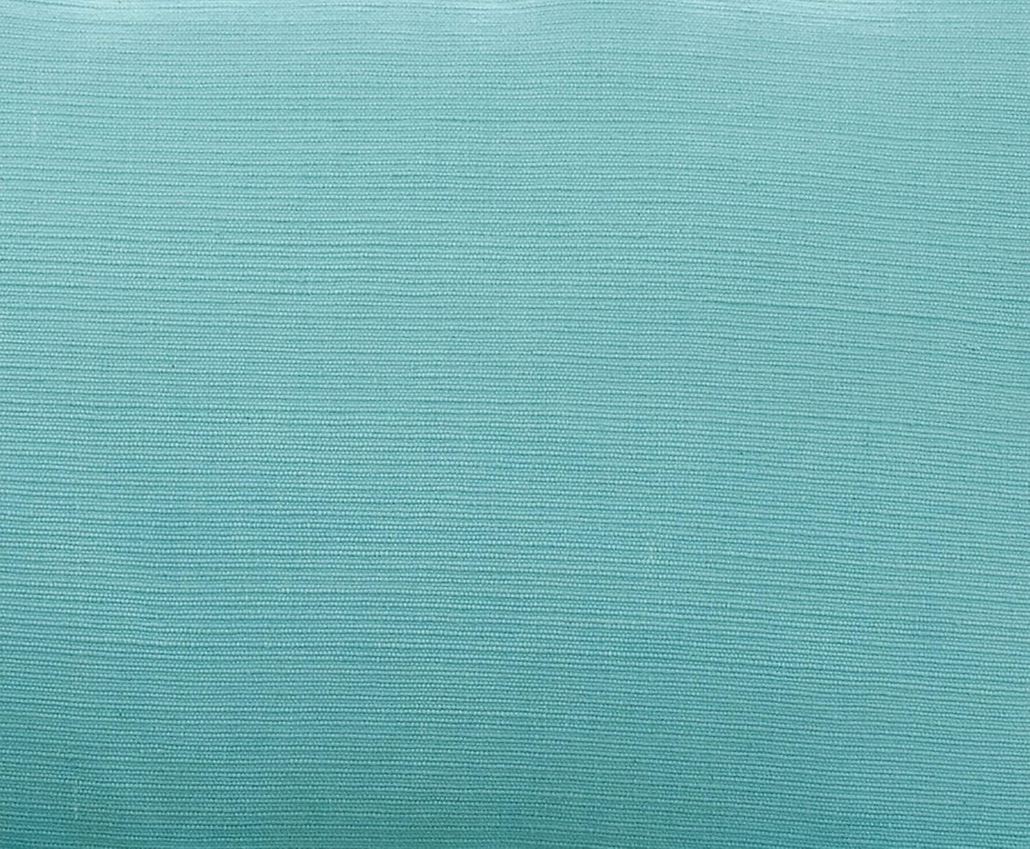 SARO LIFESTYLE Mabel Collection Tassel Throw Pillow with Down Filling, 20", Turquoise