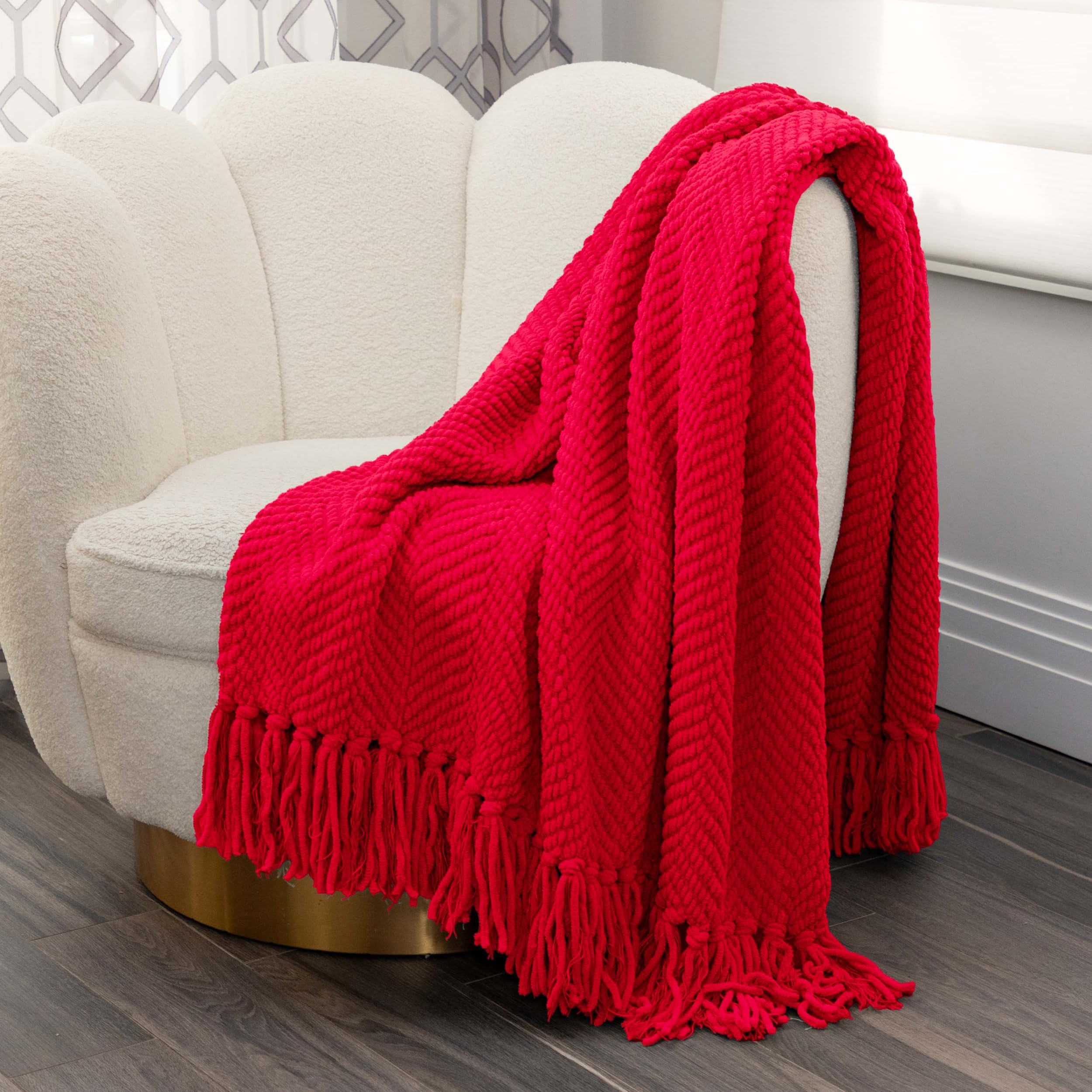 小物 THE NEWHOUSE COCONINO BLANKET Amazon.com: Nicole Miller Chloe Textured Soft Knit Throw Blanket