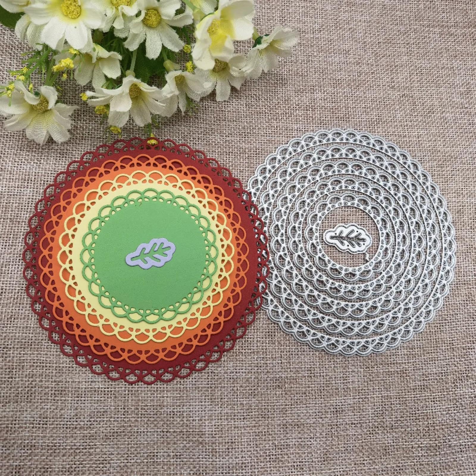 Pochoirs en métal pour gaufrage précis et scrapbooking créatif