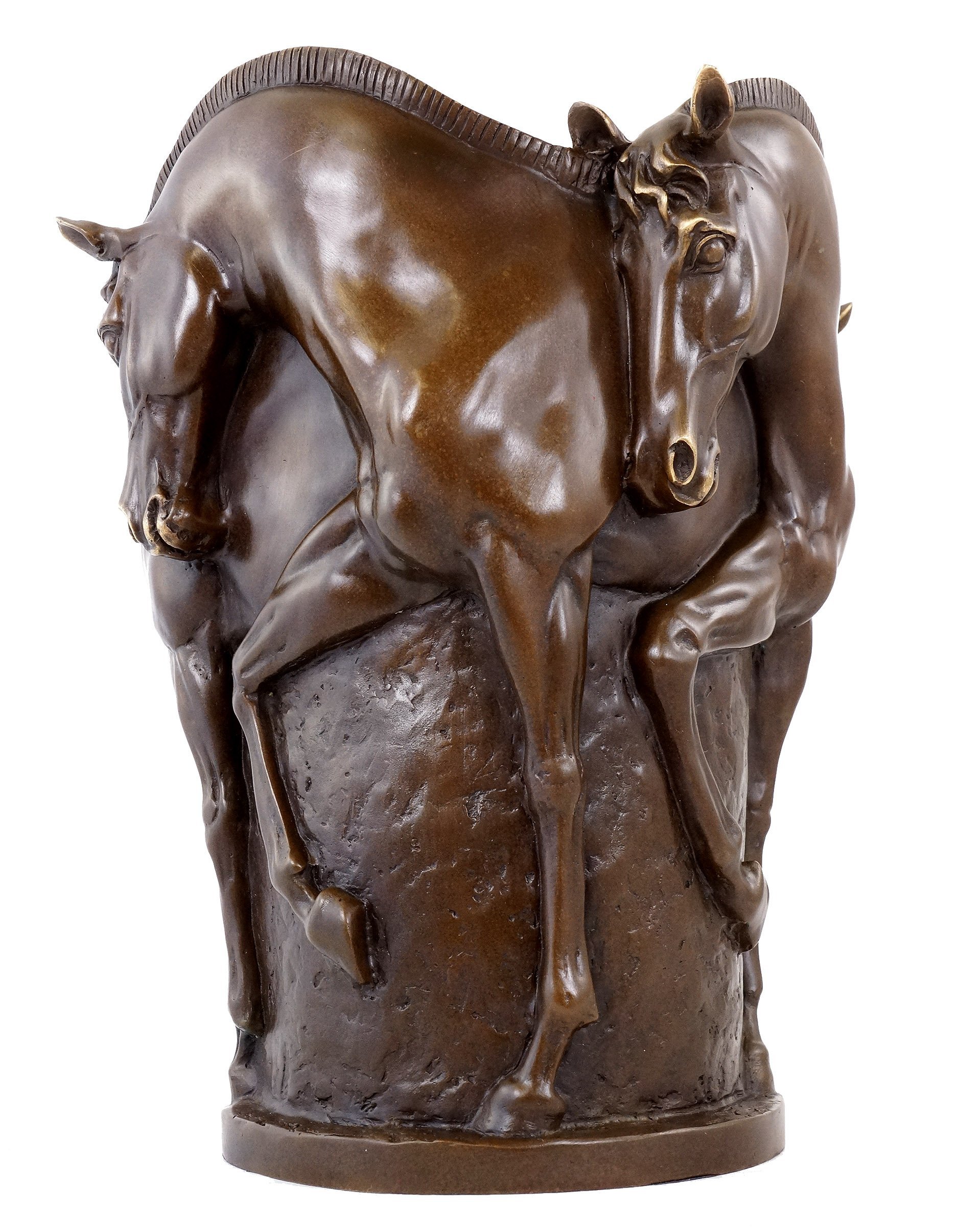 - Horse Bronze Vase - Bronze Vase - Signed Milo - Horse Vase - Horse Sculpture - Animal Figure - Horse - Bronze Figure